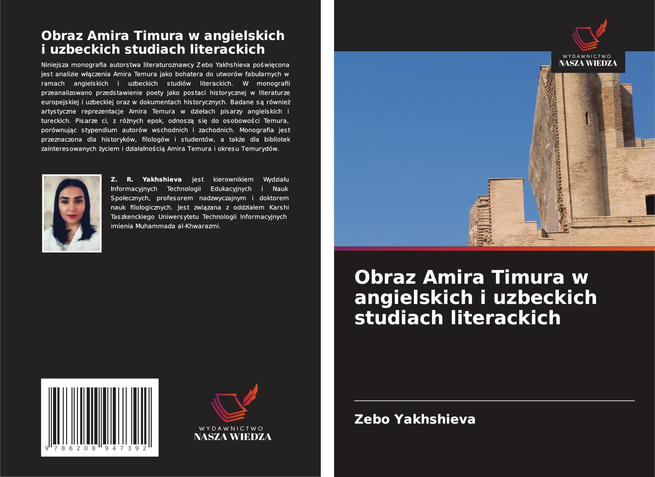 Obraz Amira Timura w angielskich i uzbeckich studiach literackich Books