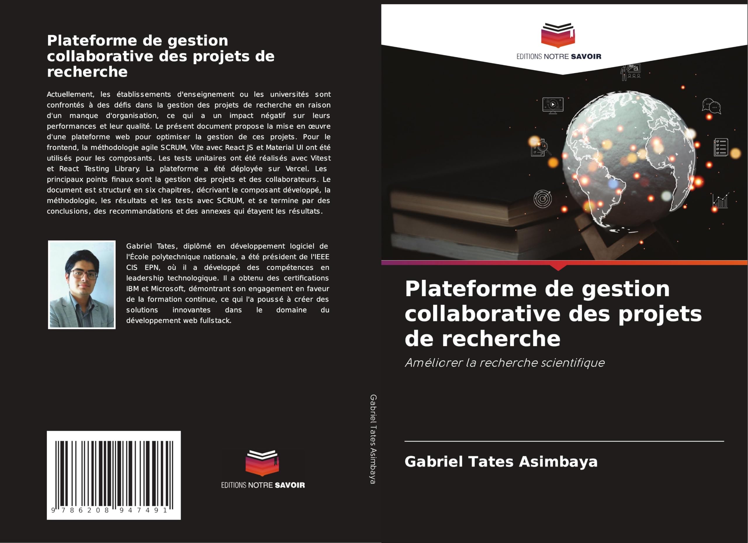 Plateforme de gestion collaborative des projets de recherche Computer Science