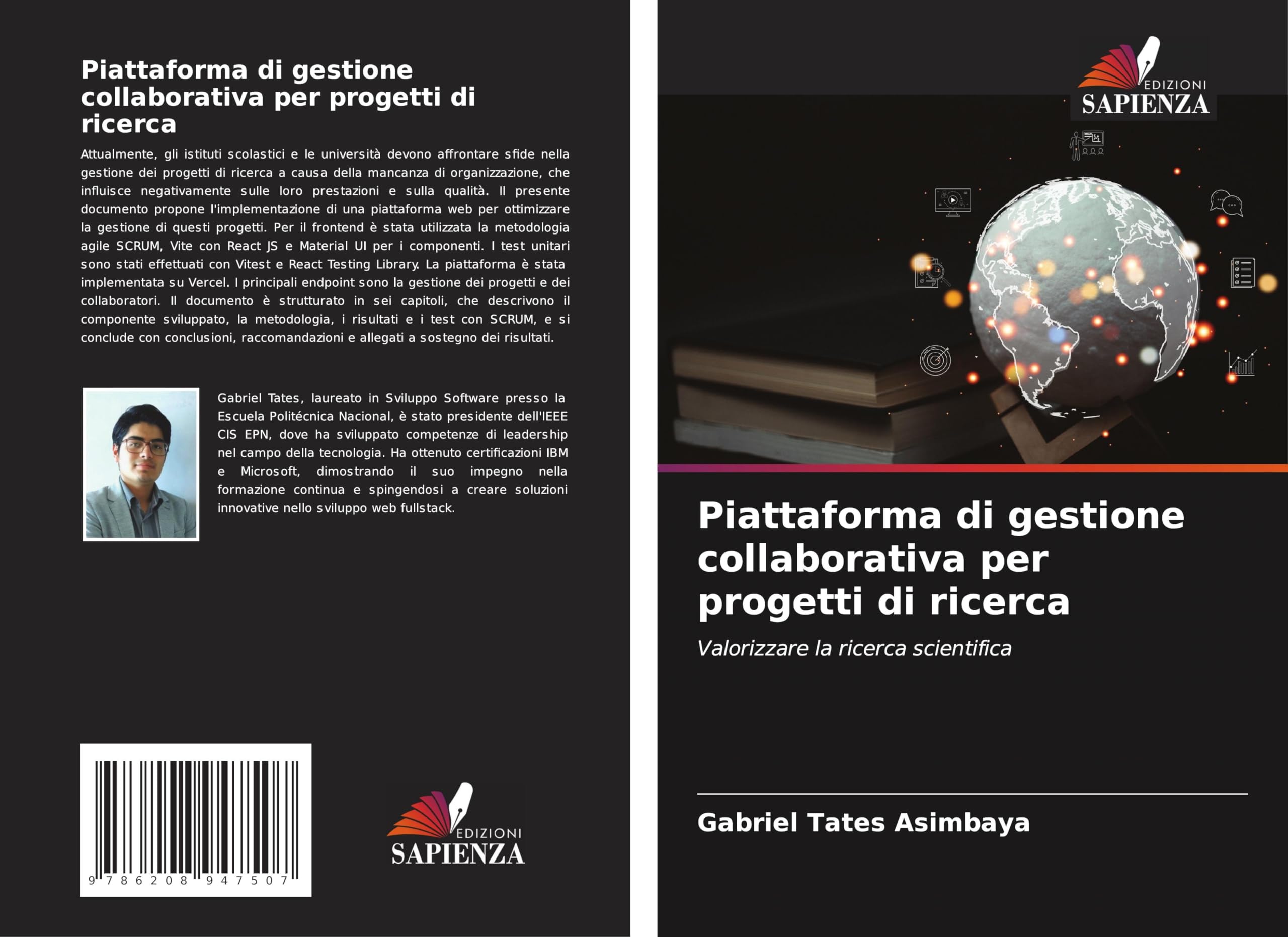 Piattaforma di gestione collaborativa per progetti di ricerca Computer Science