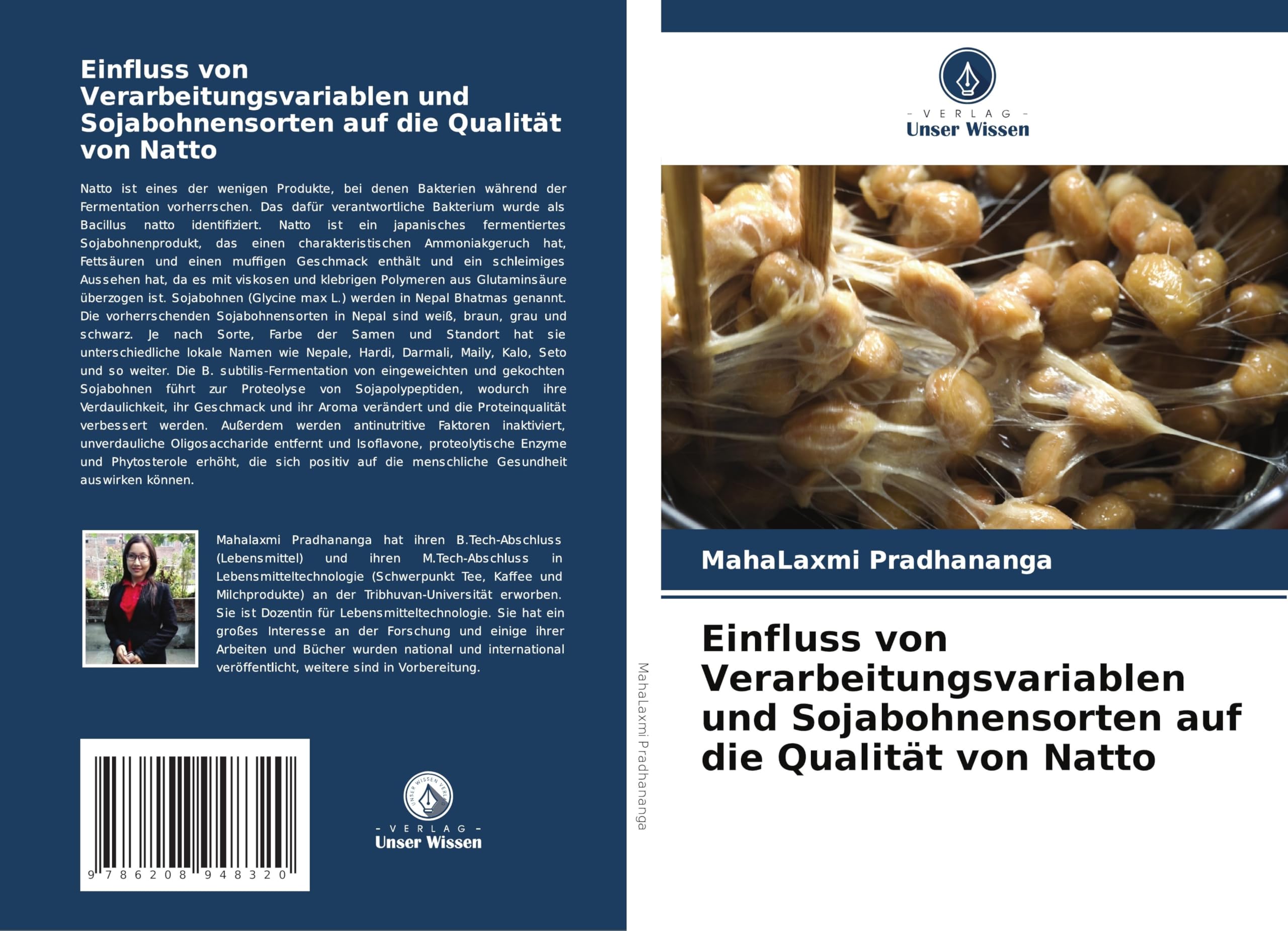 Einfluss von Verarbeitungsvariablen und Sojabohnensorten auf die Qualität von Natto Natural Sciences