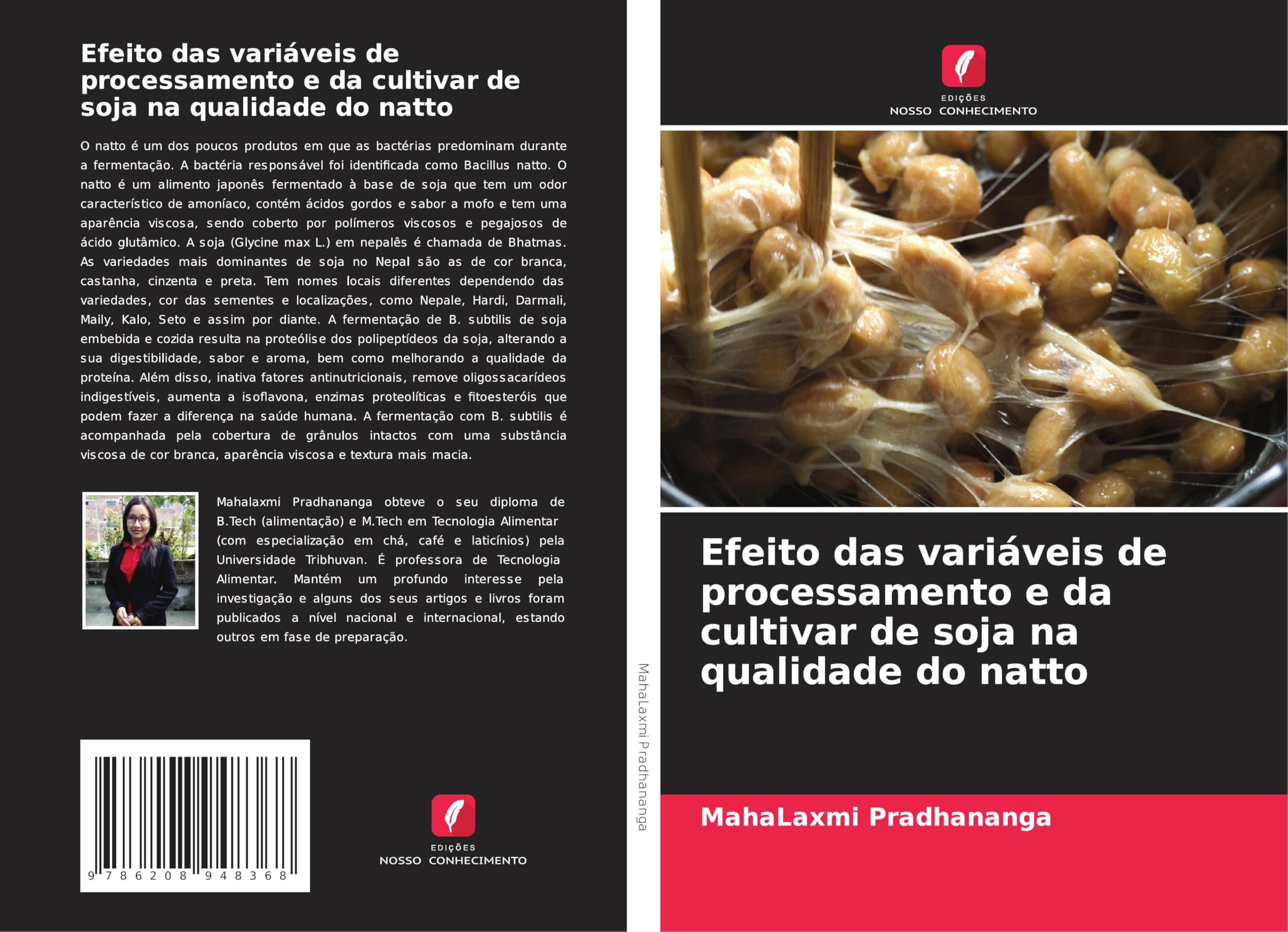 Efeito das variáveis de processamento e da cultivar de soja na qualidade do natto Natural Sciences