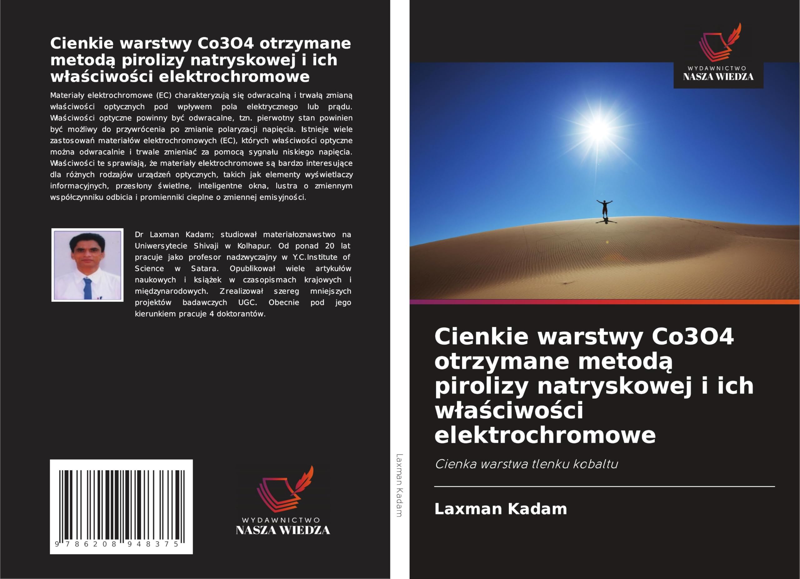 Cienkie warstwy Co3O4 otrzymane metod¿ pirolizy natryskowej i ich w¿a¿ciwo¿ci elektrochromowe Natural Sciences