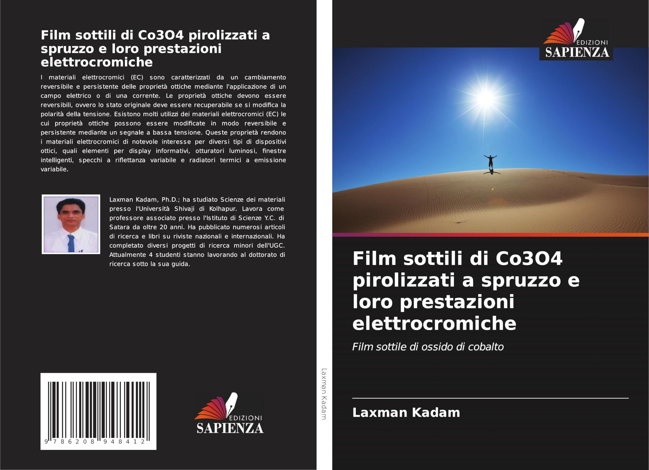 Film sottili di Co3O4 pirolizzati a spruzzo e loro prestazioni elettrocromiche Natural Sciences