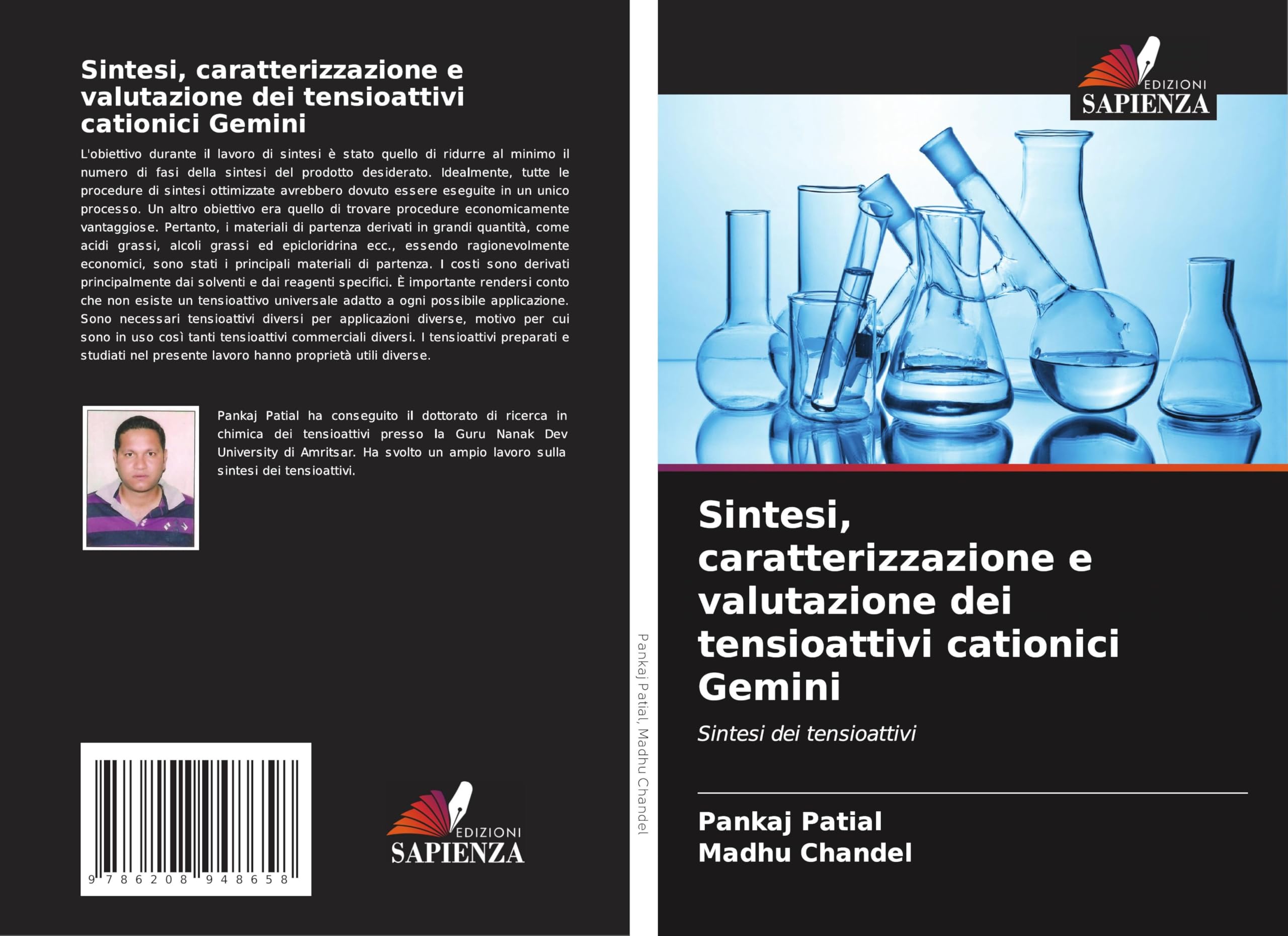 Sintesi, caratterizzazione e valutazione dei tensioattivi cationici Gemini Natural Sciences