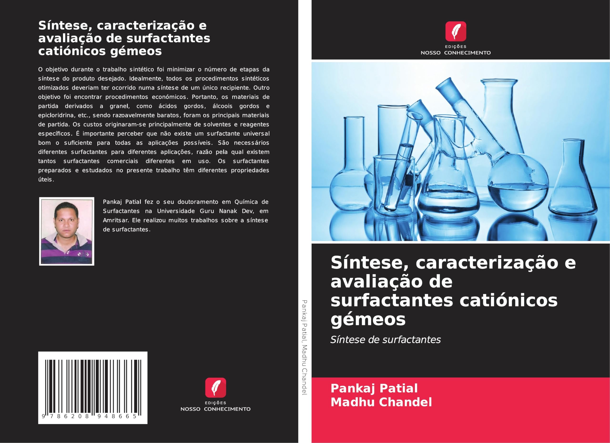 Síntese, caracterização e avaliação de surfactantes catiónicos gémeos Natural Sciences