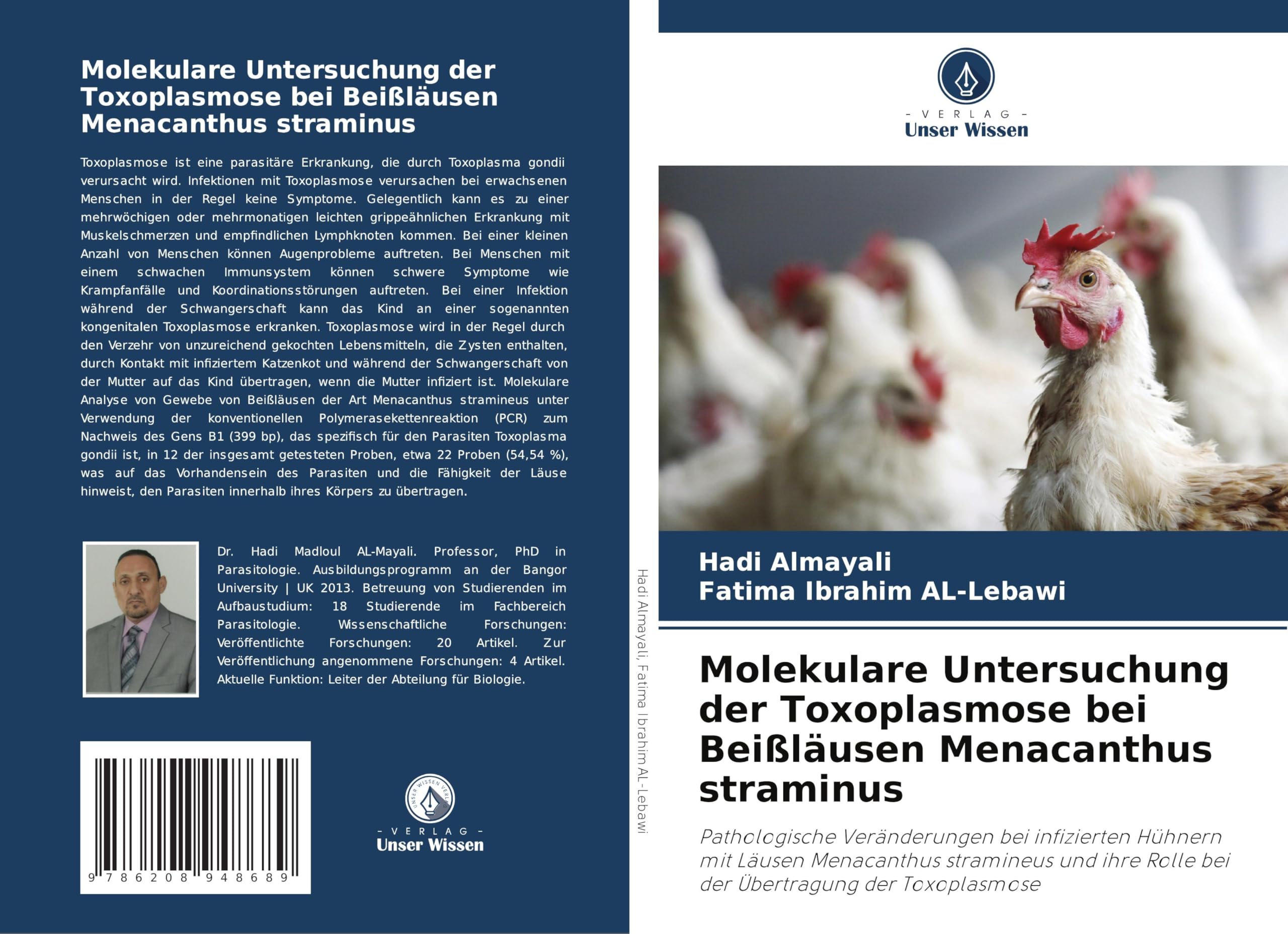 Molekulare Untersuchung der Toxoplasmose bei Beißläusen Menacanthus straminus Natural Sciences