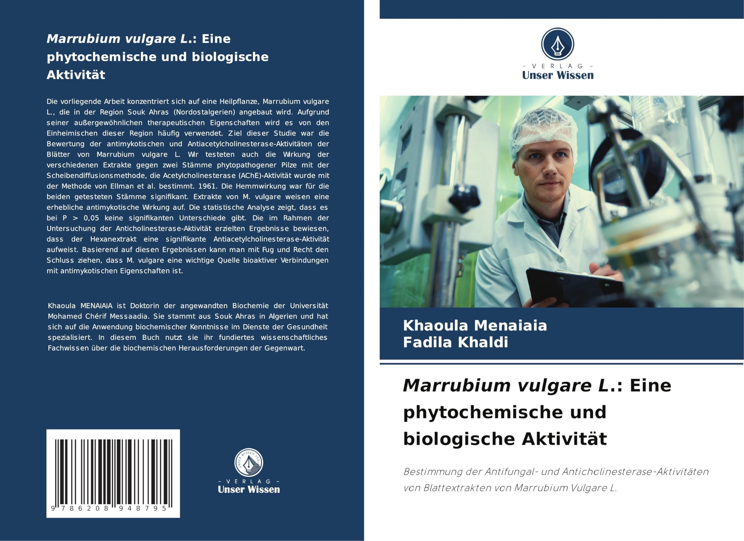 Marrubium vulgare L.: Eine phytochemische und biologische Aktivität Natural Sciences