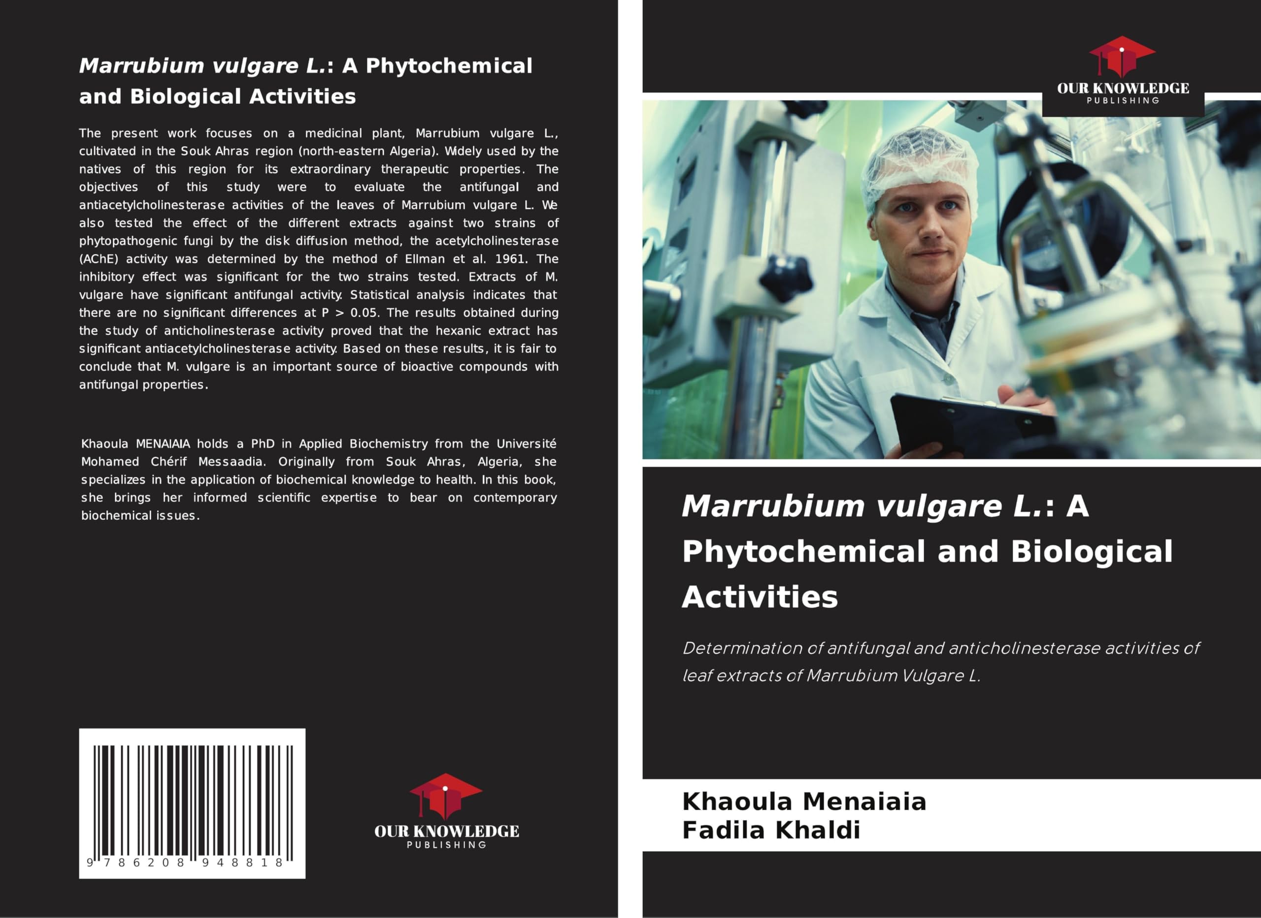 Marrubium vulgare L.: A Phytochemical and Biological Activities Natural Sciences