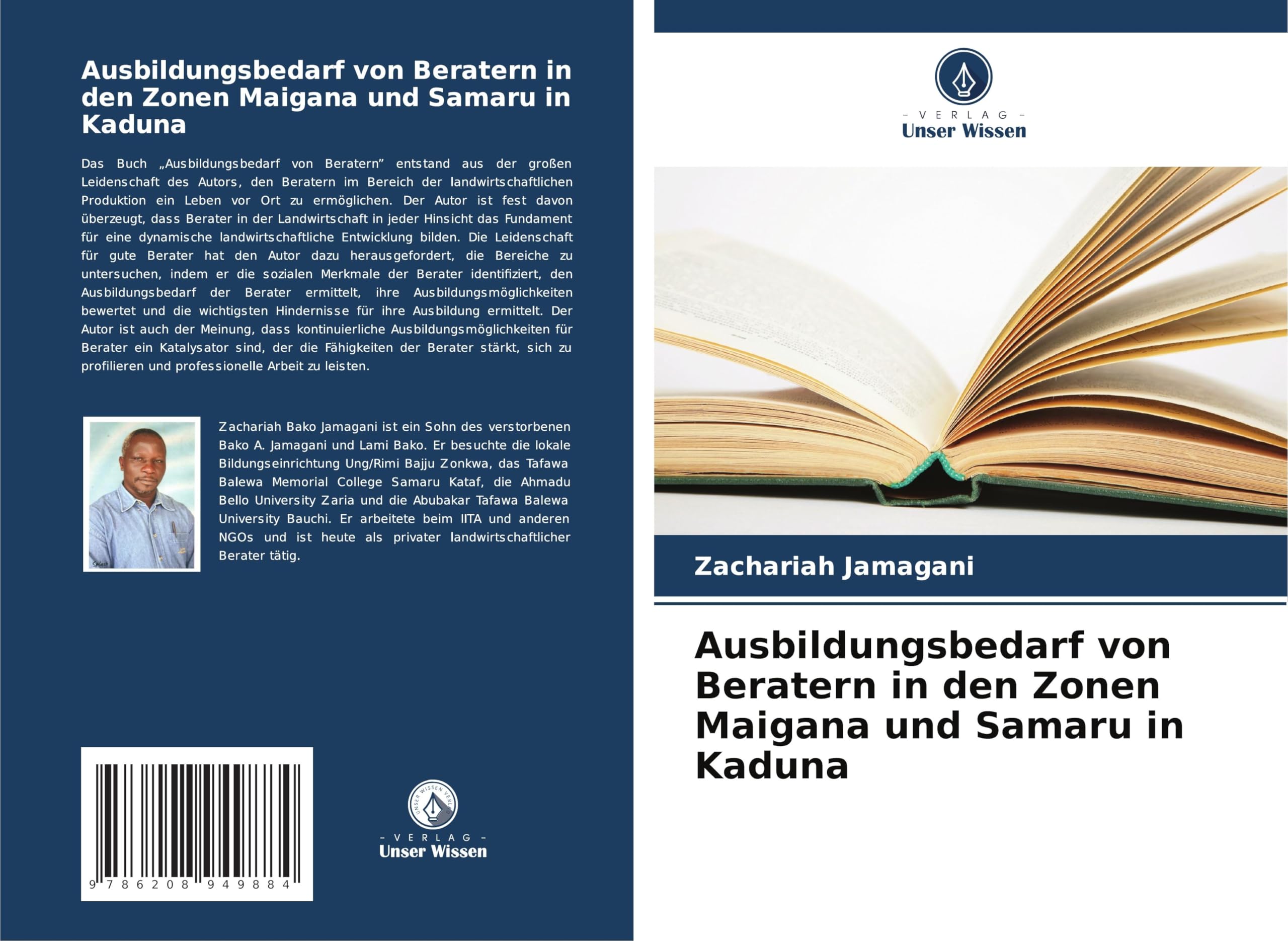 Ausbildungsbedarf von Beratern in den Zonen Maigana und Samaru in Kaduna Natural Sciences