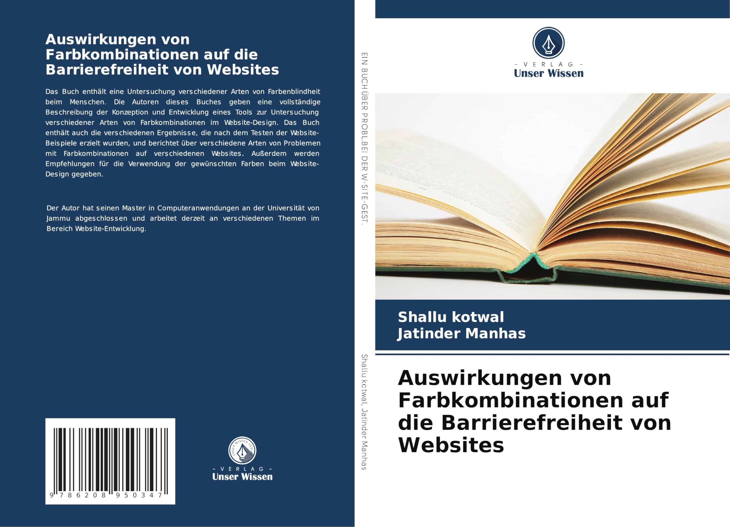 Auswirkungen von Farbkombinationen auf die Barrierefreiheit von Websites Computer Science
