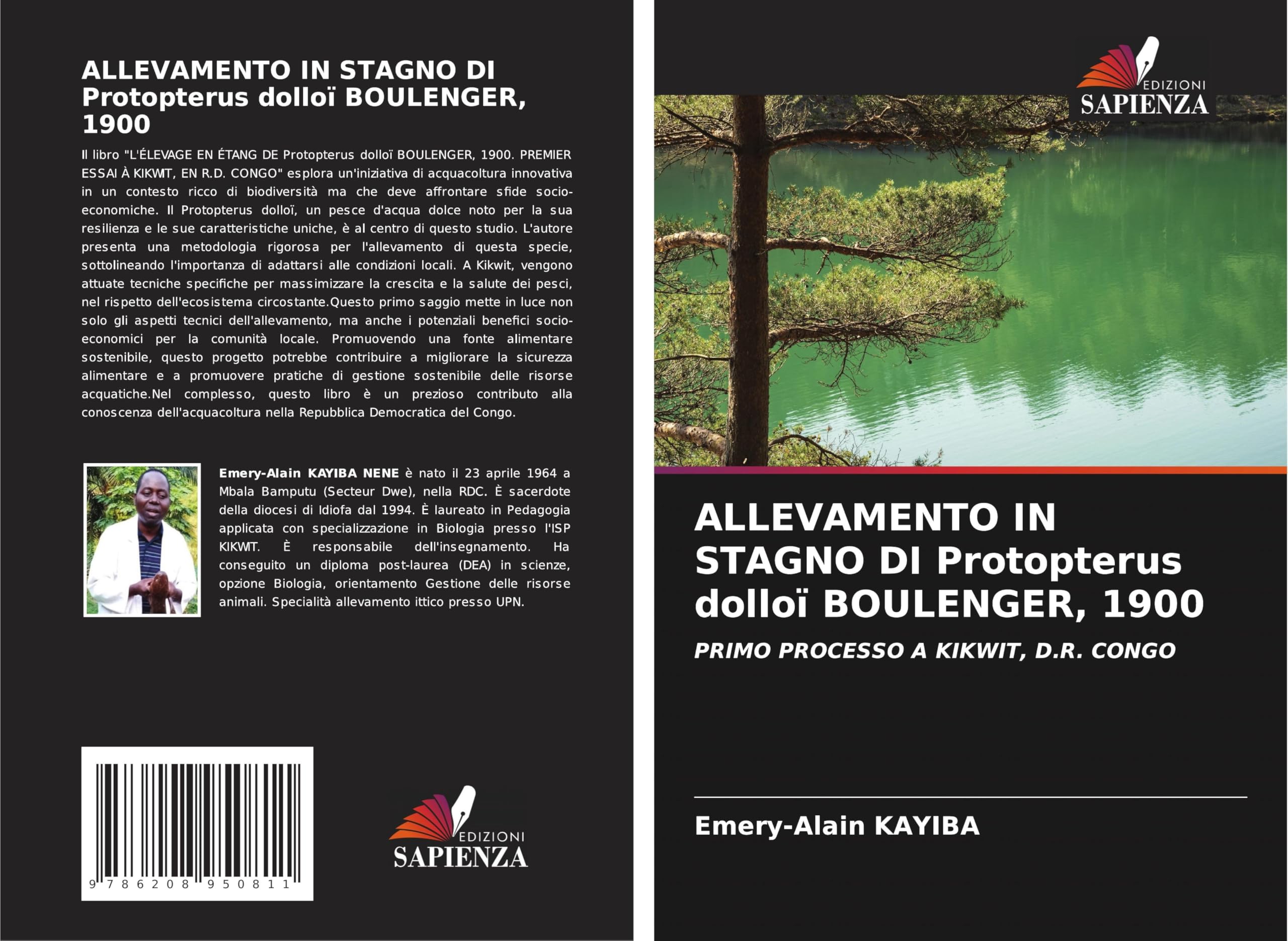 ALLEVAMENTO IN STAGNO DI Protopterus dolloï BOULENGER, 1900 Natural Sciences