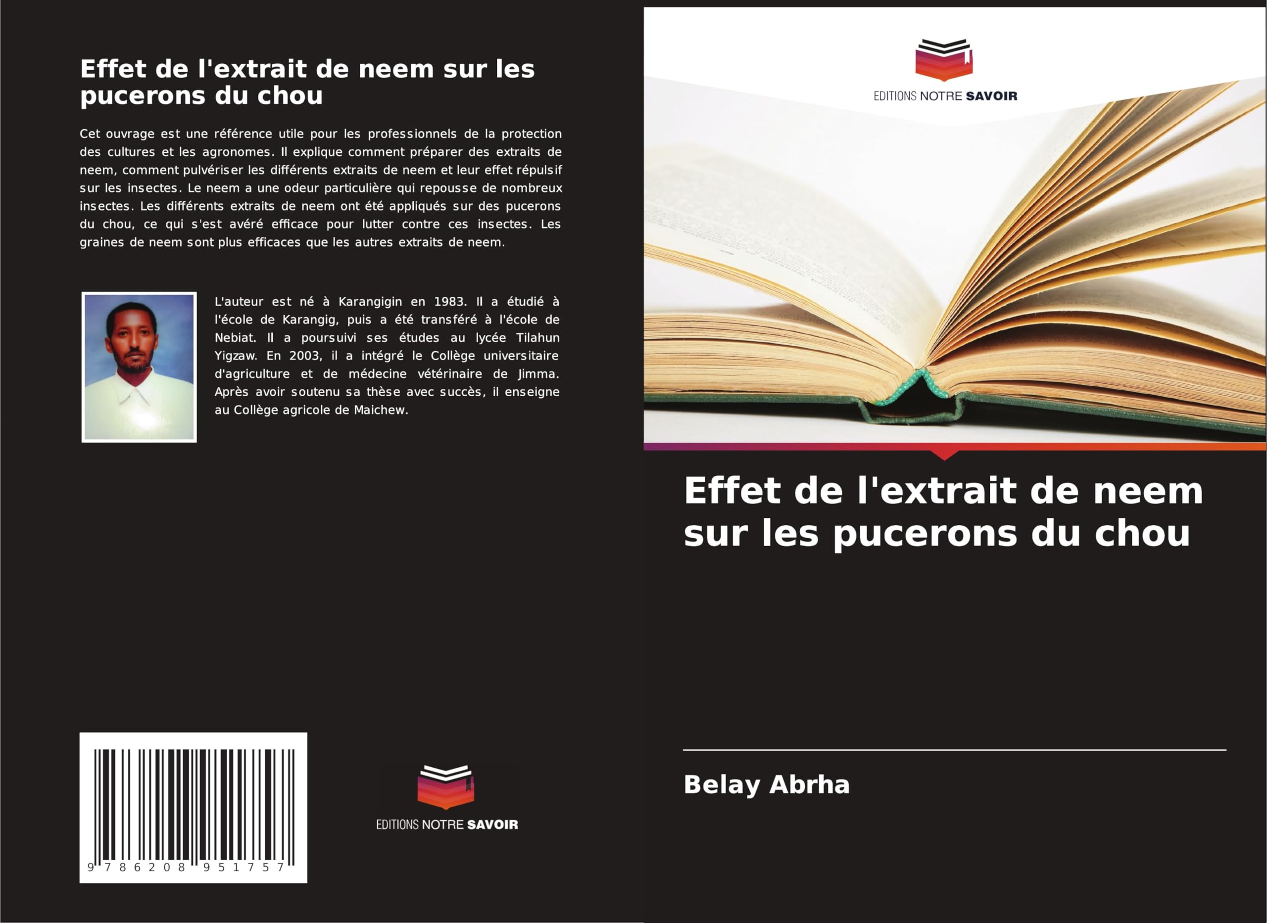 Effet de l'extrait de neem sur les pucerons du chou Natural Sciences