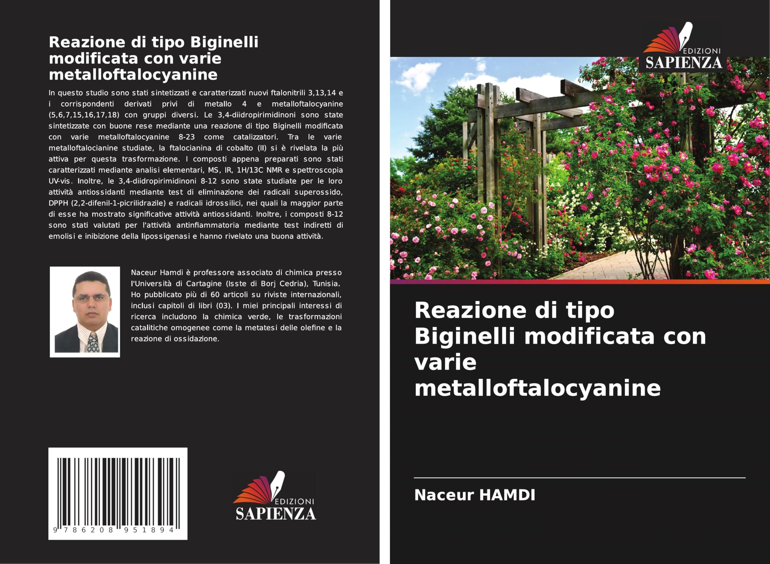 Reazione di tipo Biginelli modificata con varie metalloftalocyanine Natural Sciences