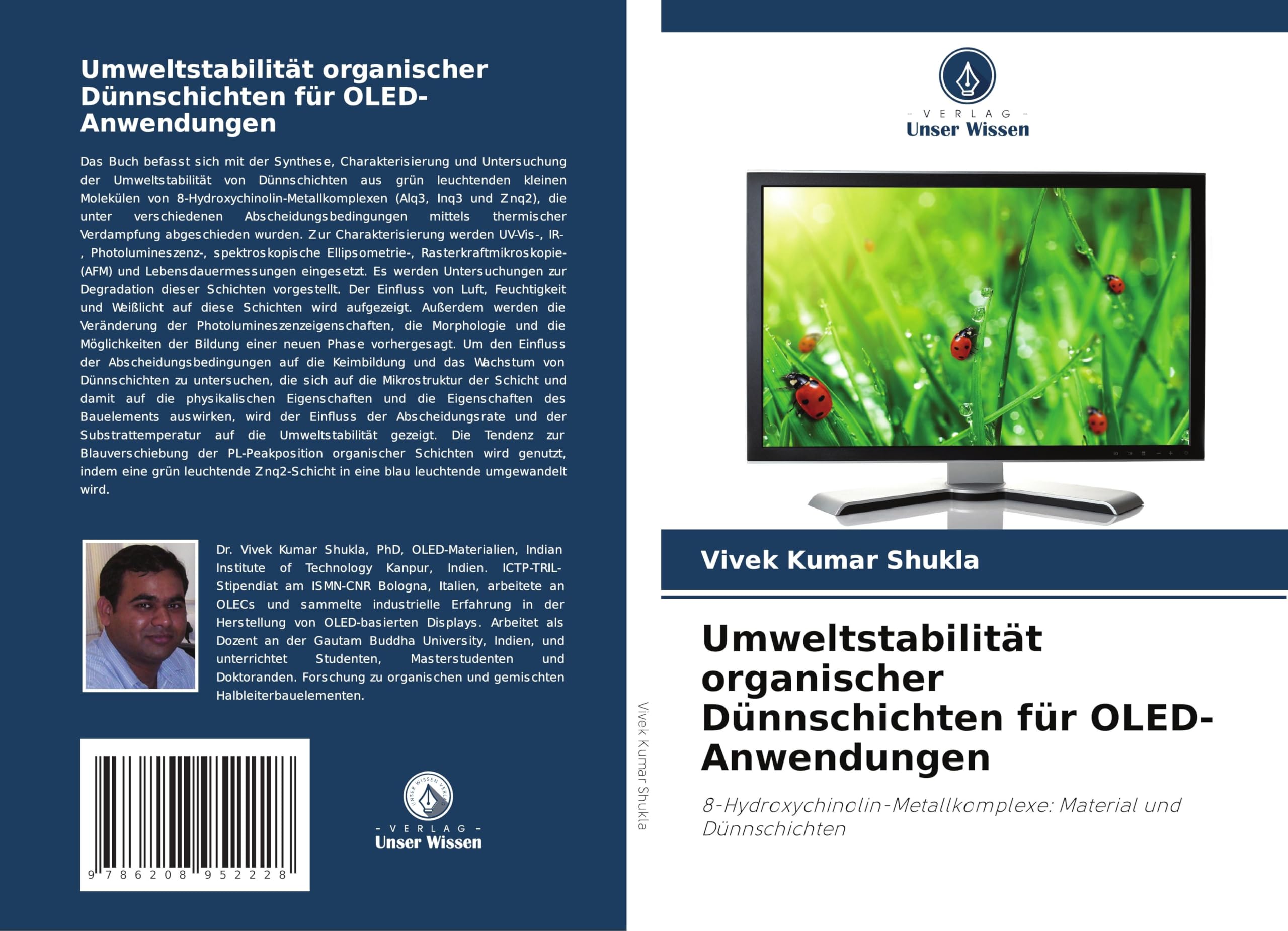 Umweltstabilität organischer Dünnschichten für OLED-Anwendungen Natural Sciences