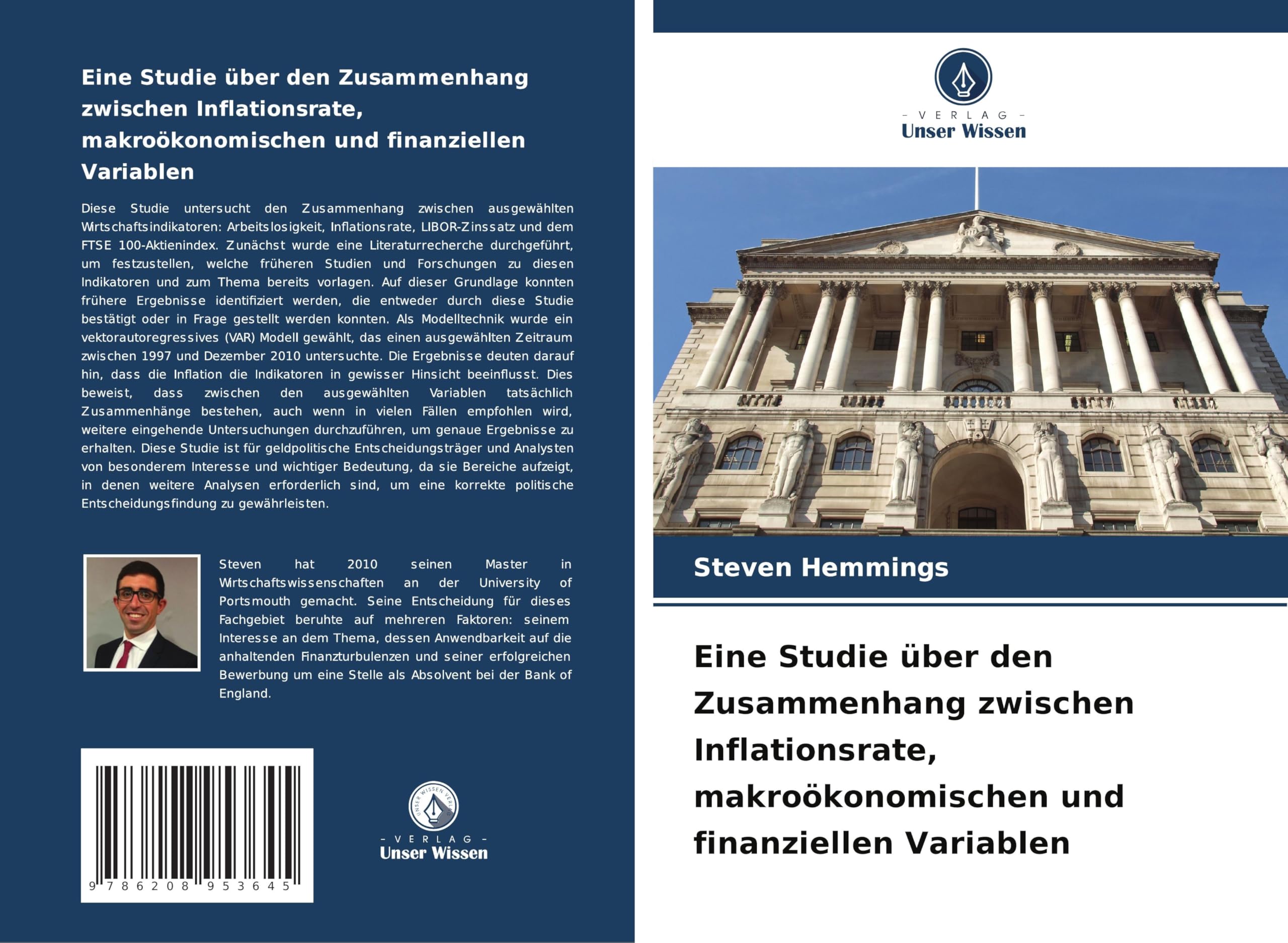 Eine Studie über den Zusammenhang zwischen Inflationsrate, makroökonomischen und finanziellen Variablen Law