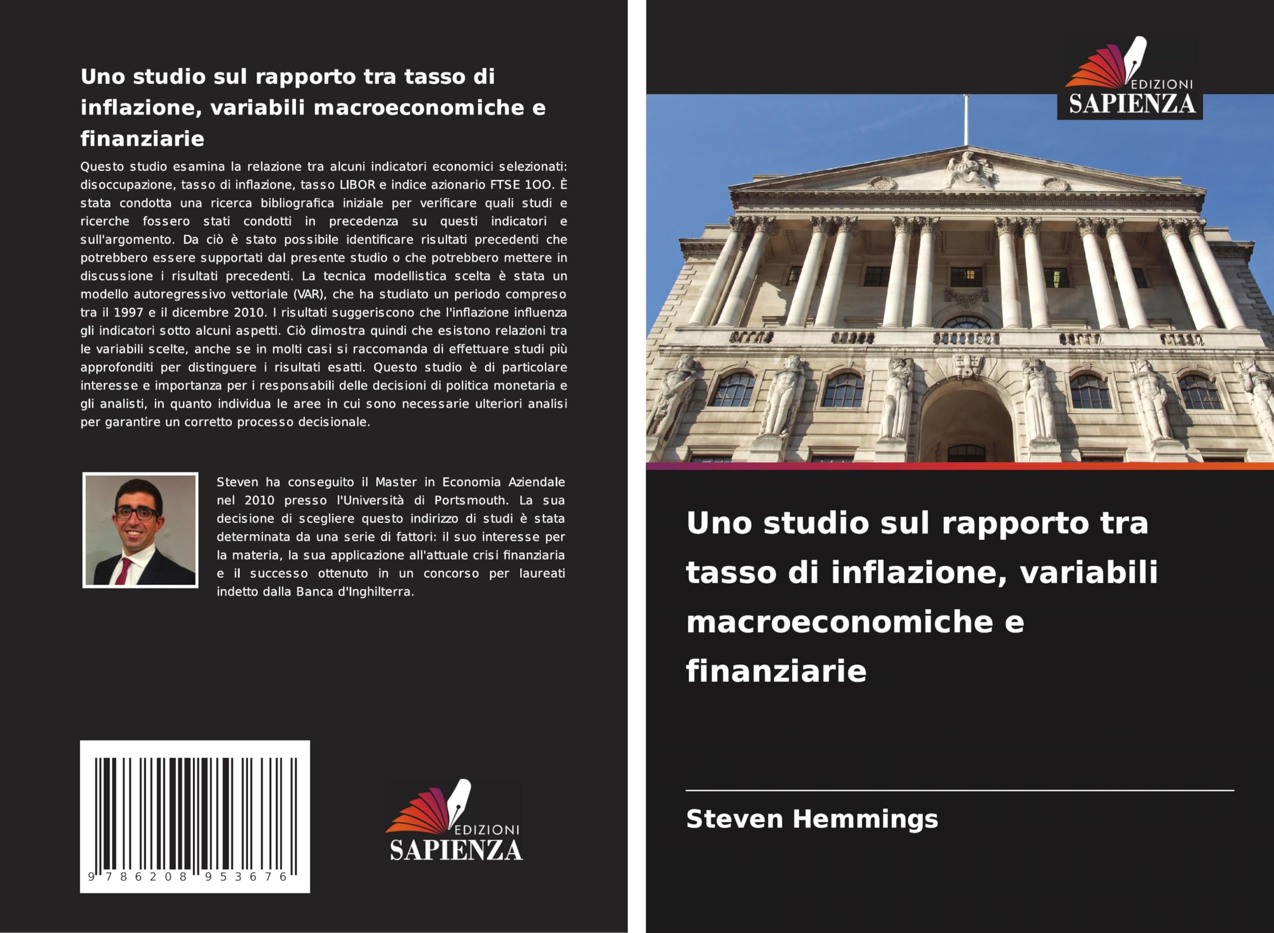 Uno studio sul rapporto tra tasso di inflazione, variabili macroeconomiche e finanziarie Law