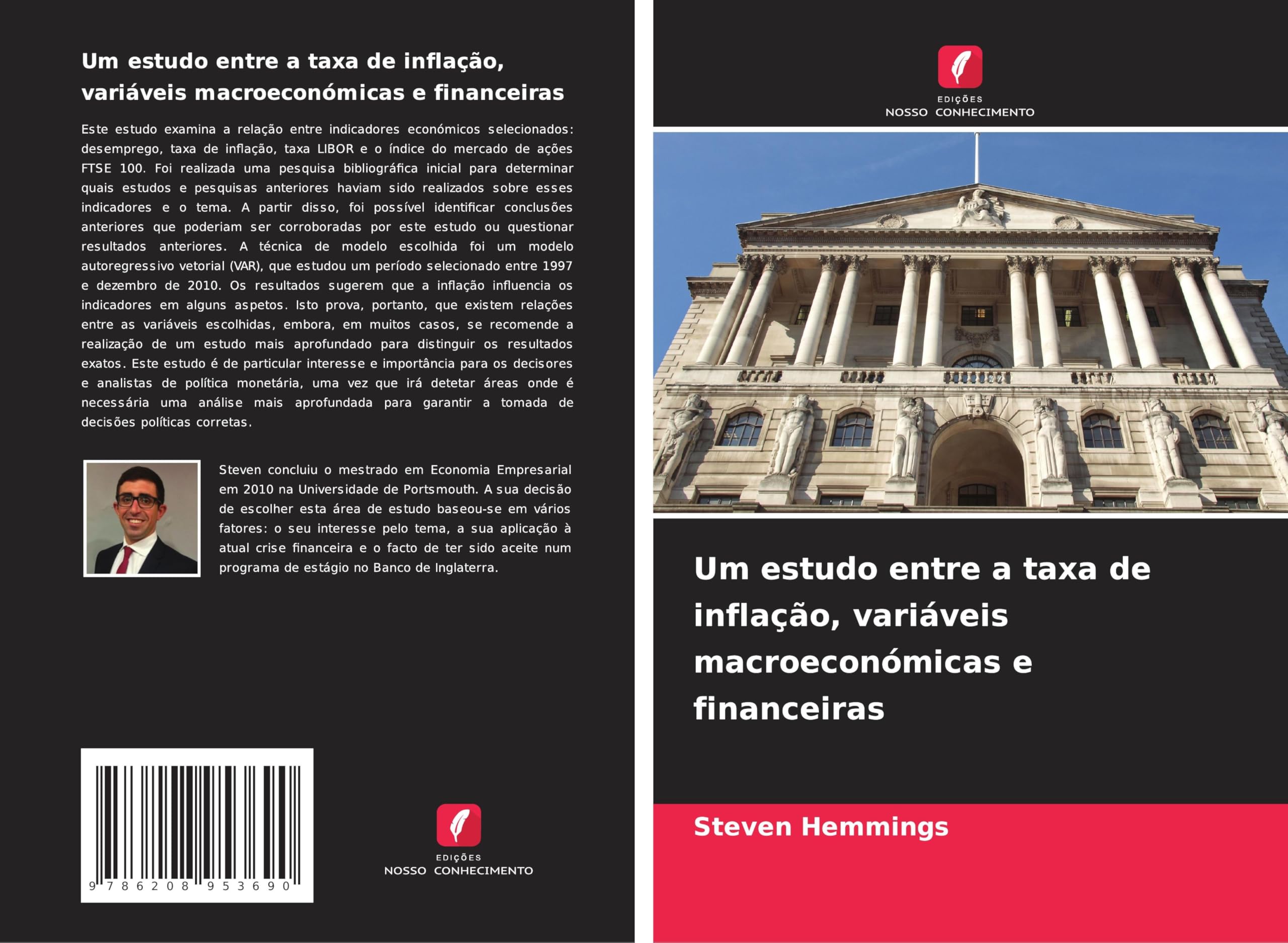 Um estudo entre a taxa de inflação, variáveis macroeconómicas e financeiras Law