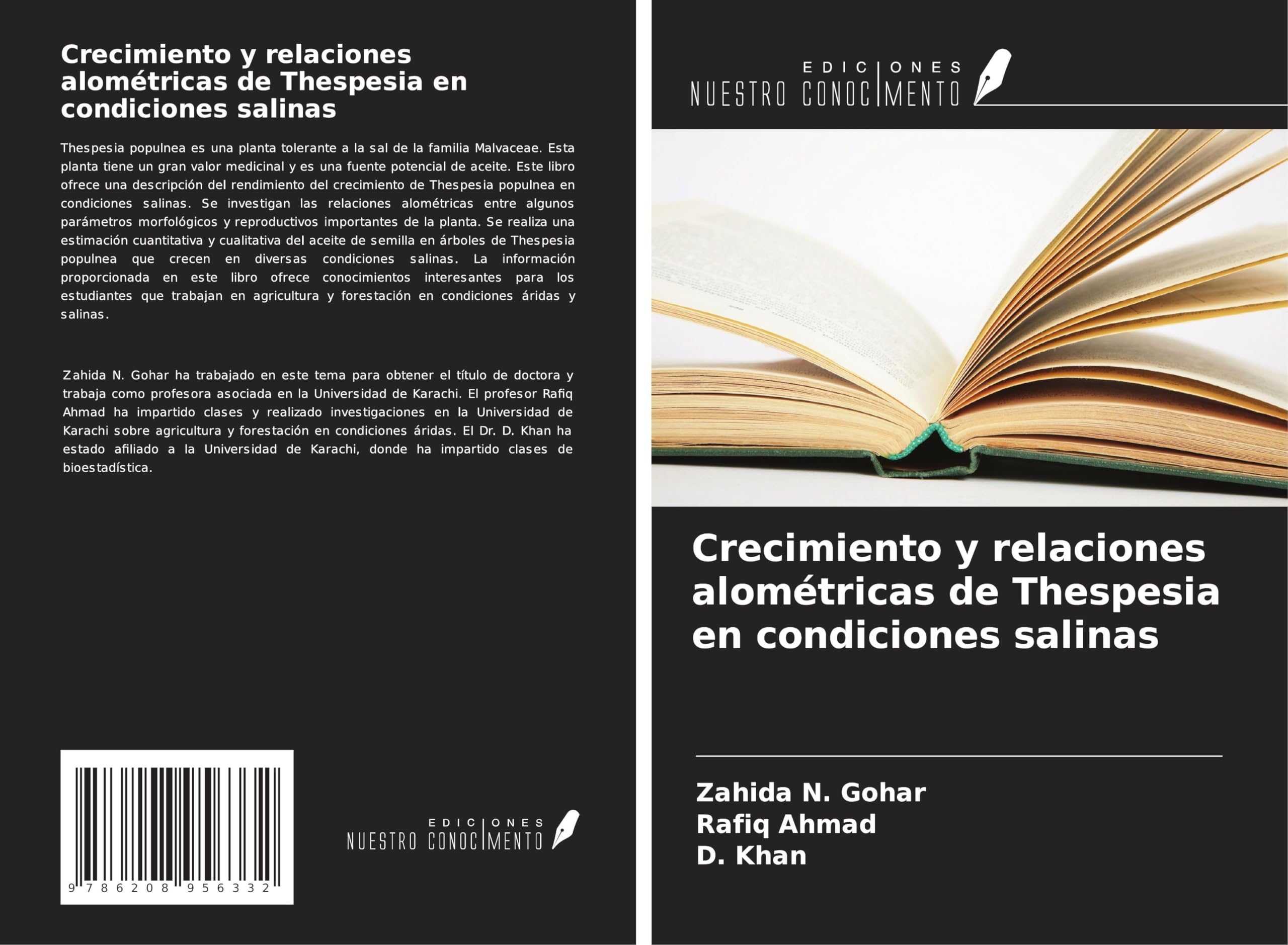 Crecimiento y relaciones alométricas de Thespesia en condiciones salinas Natural Sciences