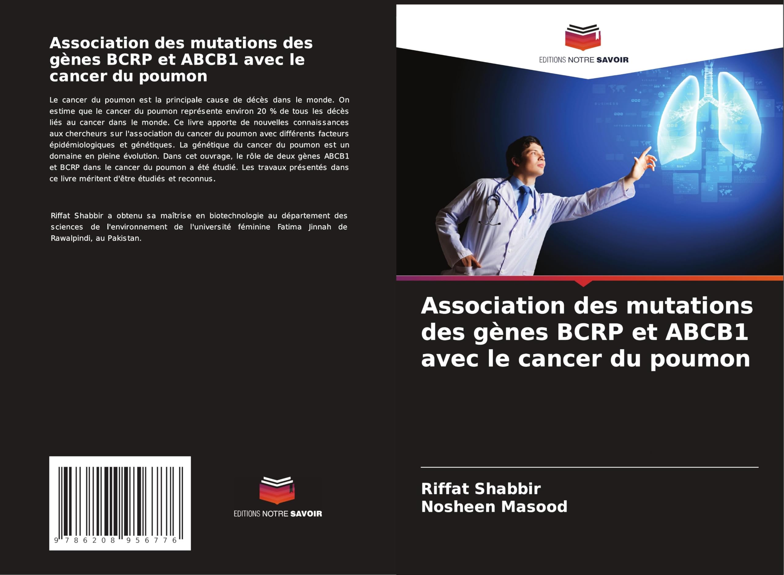 Association des mutations des gènes BCRP et ABCB1 avec le cancer du poumon Natural Sciences
