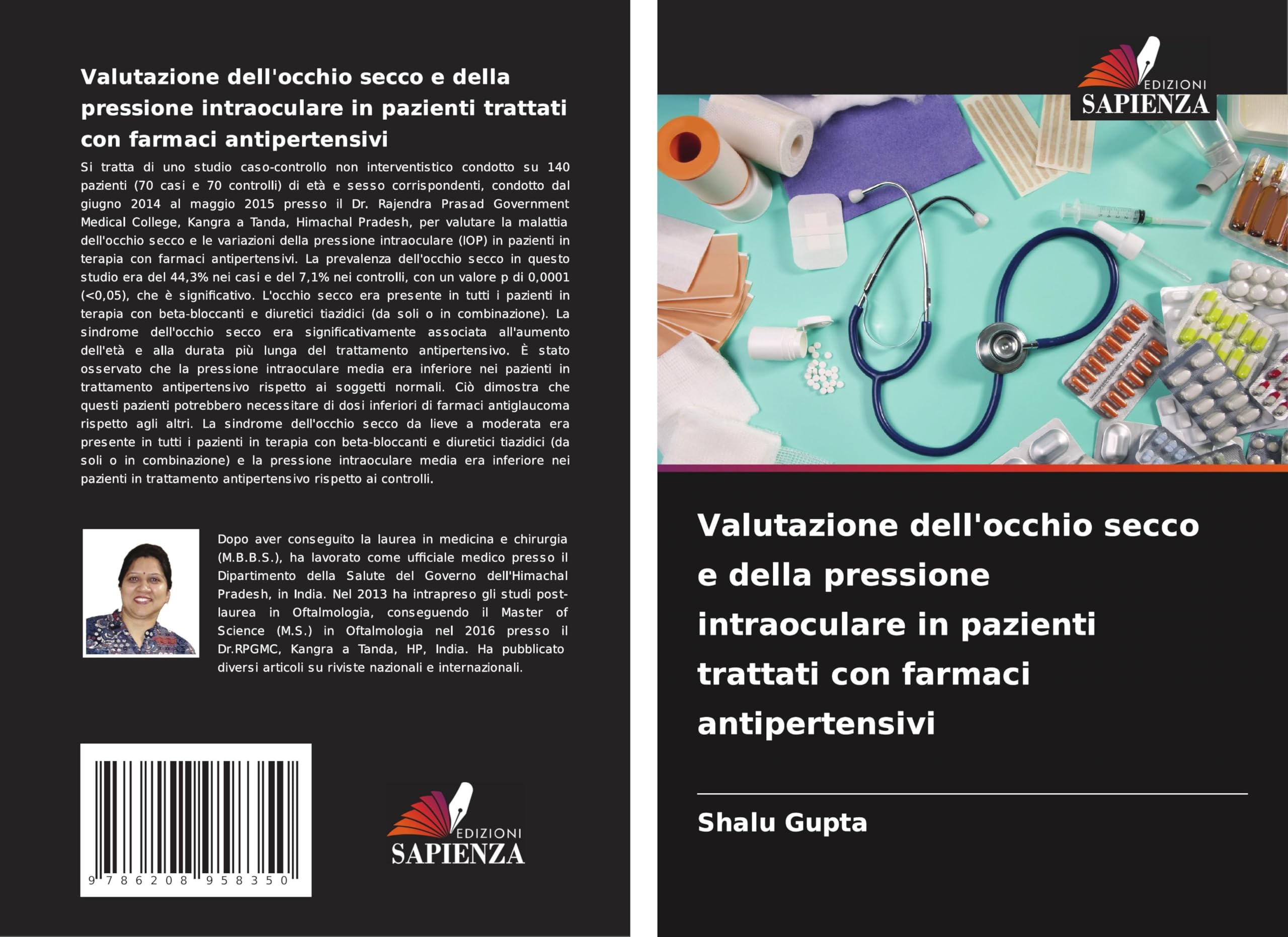 Valutazione dell'occhio secco e della pressione intraoculare in pazienti trattati con farmaci antipertensivi Medicine