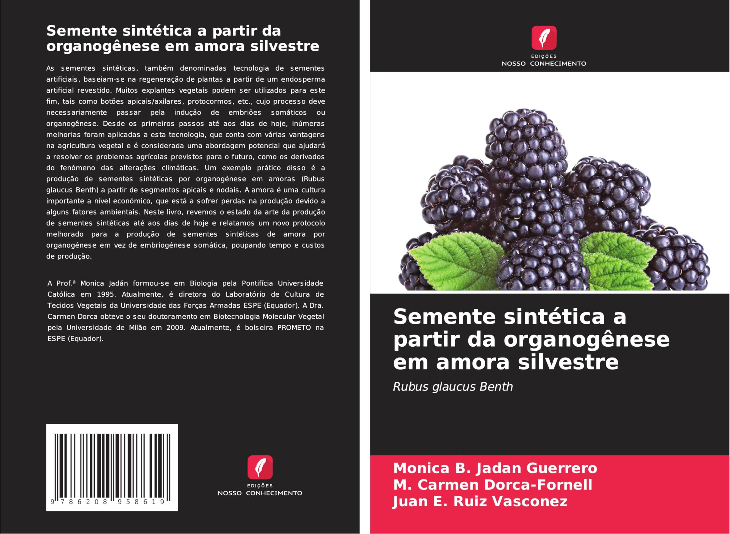 Semente sintética a partir da organogênese em amora silvestre Natural Sciences