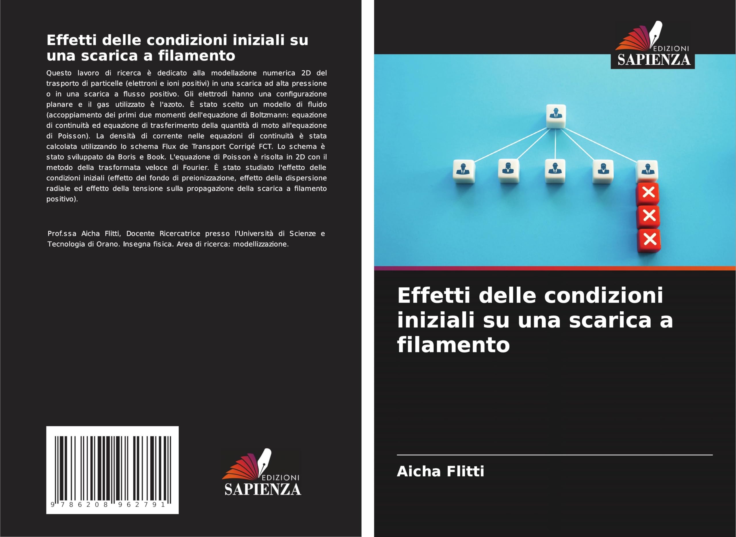 Effetti delle condizioni iniziali su una scarica a filamento Law