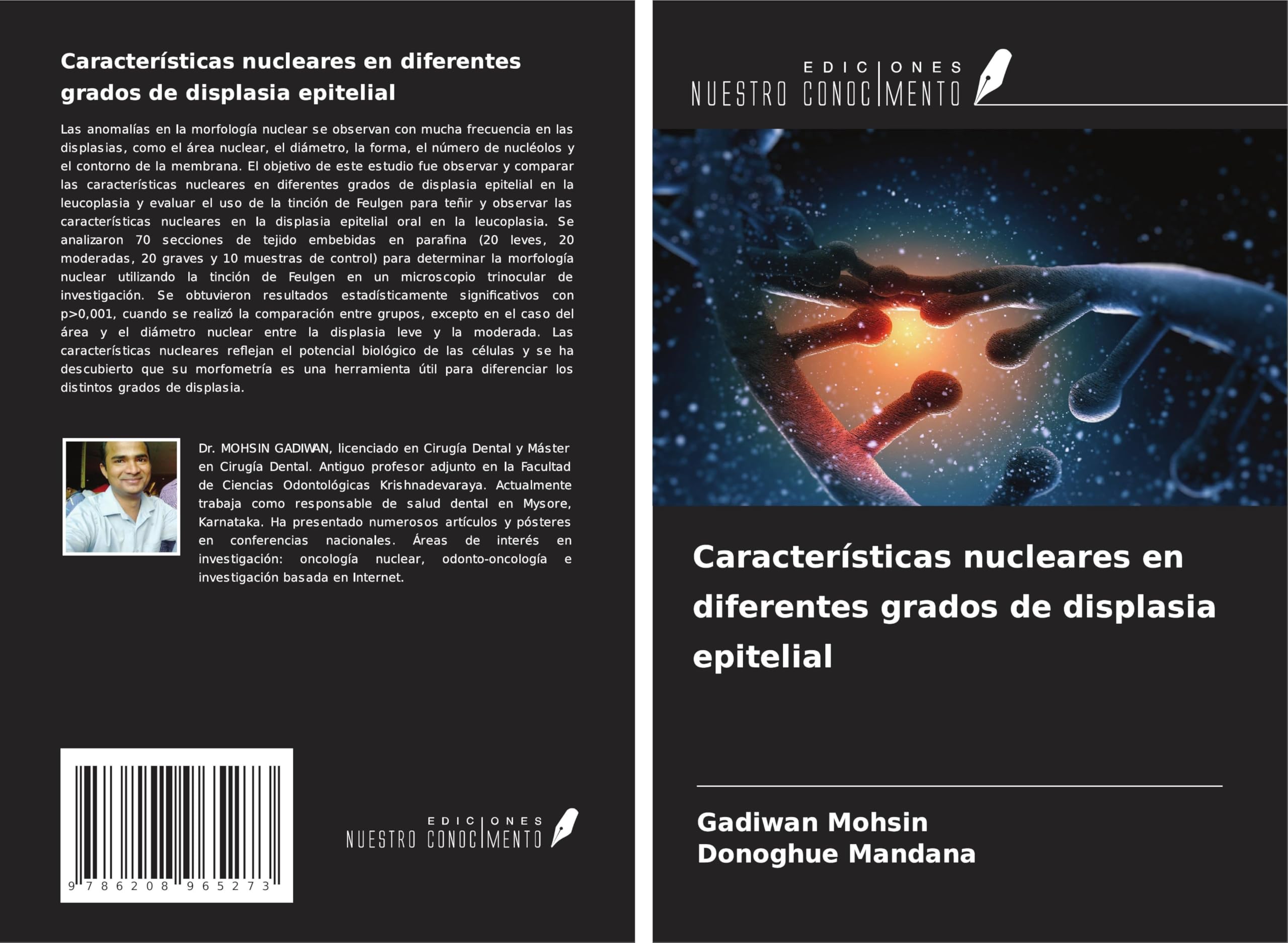 Características nucleares en diferentes grados de displasia epitelial Medicine