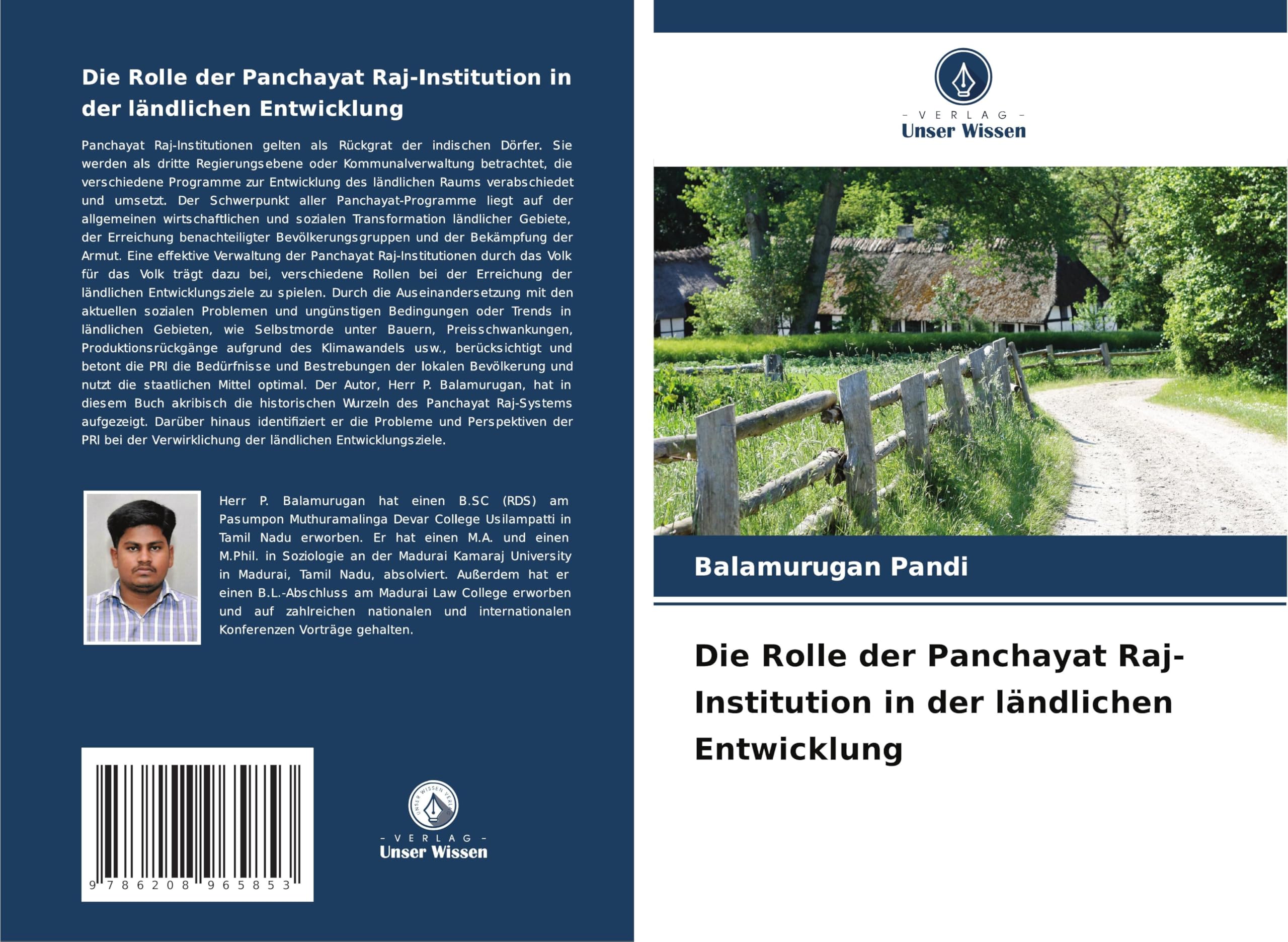 Die Rolle der Panchayat Raj-Institution in der ländlichen Entwicklung Law