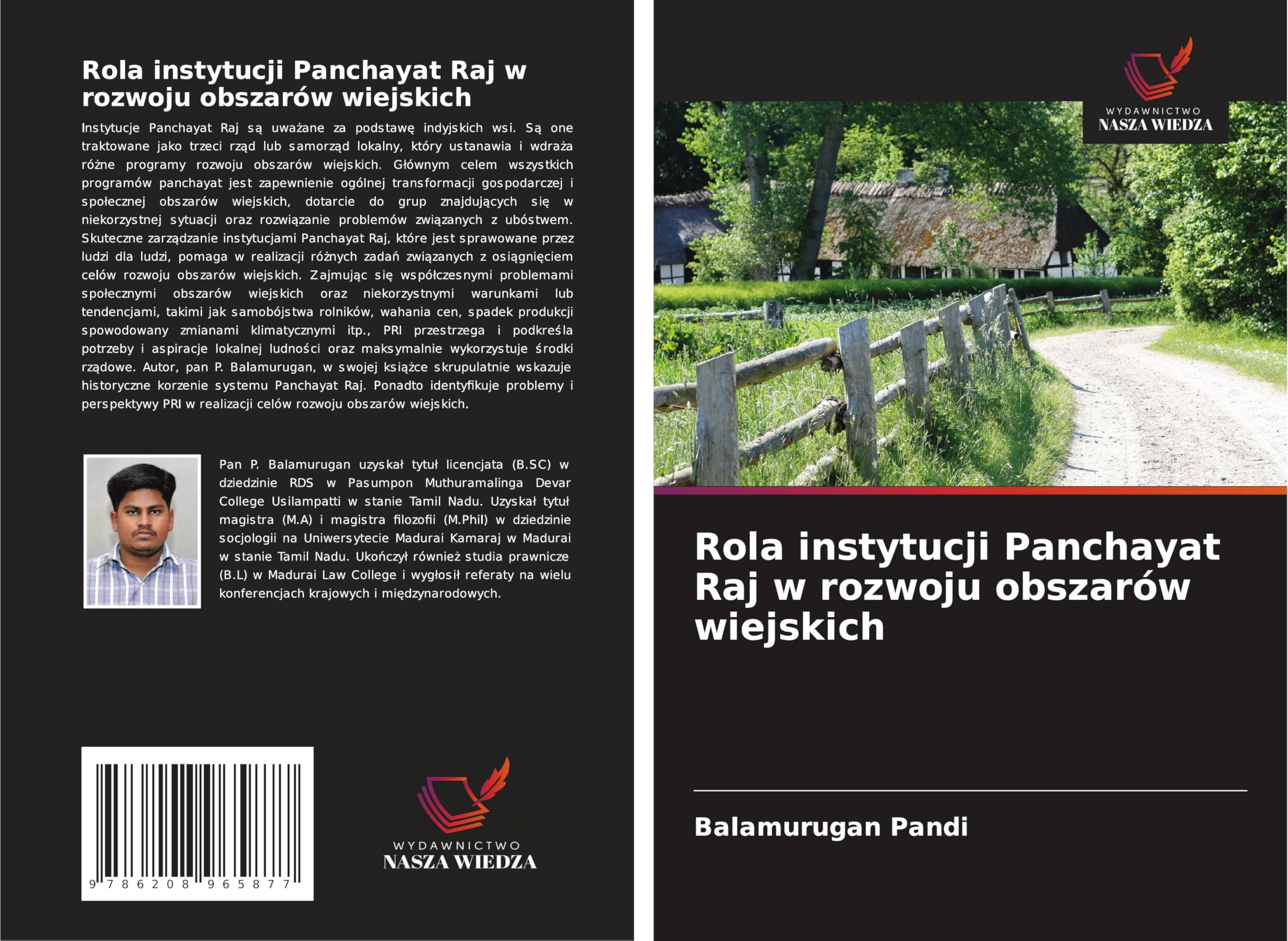 Rola instytucji Panchayat Raj w rozwoju obszarów wiejskich Law