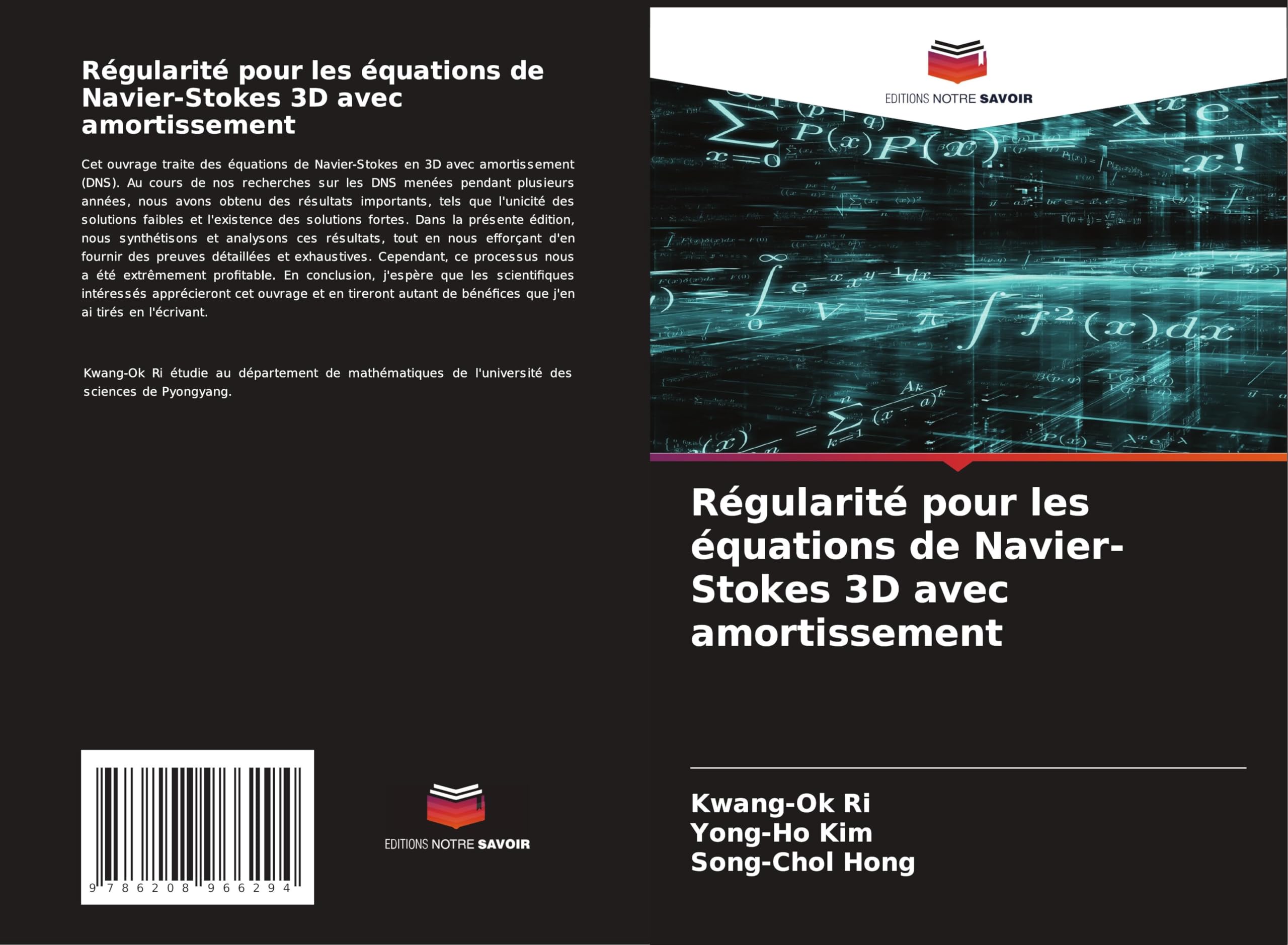 Régularité pour les équations de Navier-Stokes 3D avec amortissement Mathematics