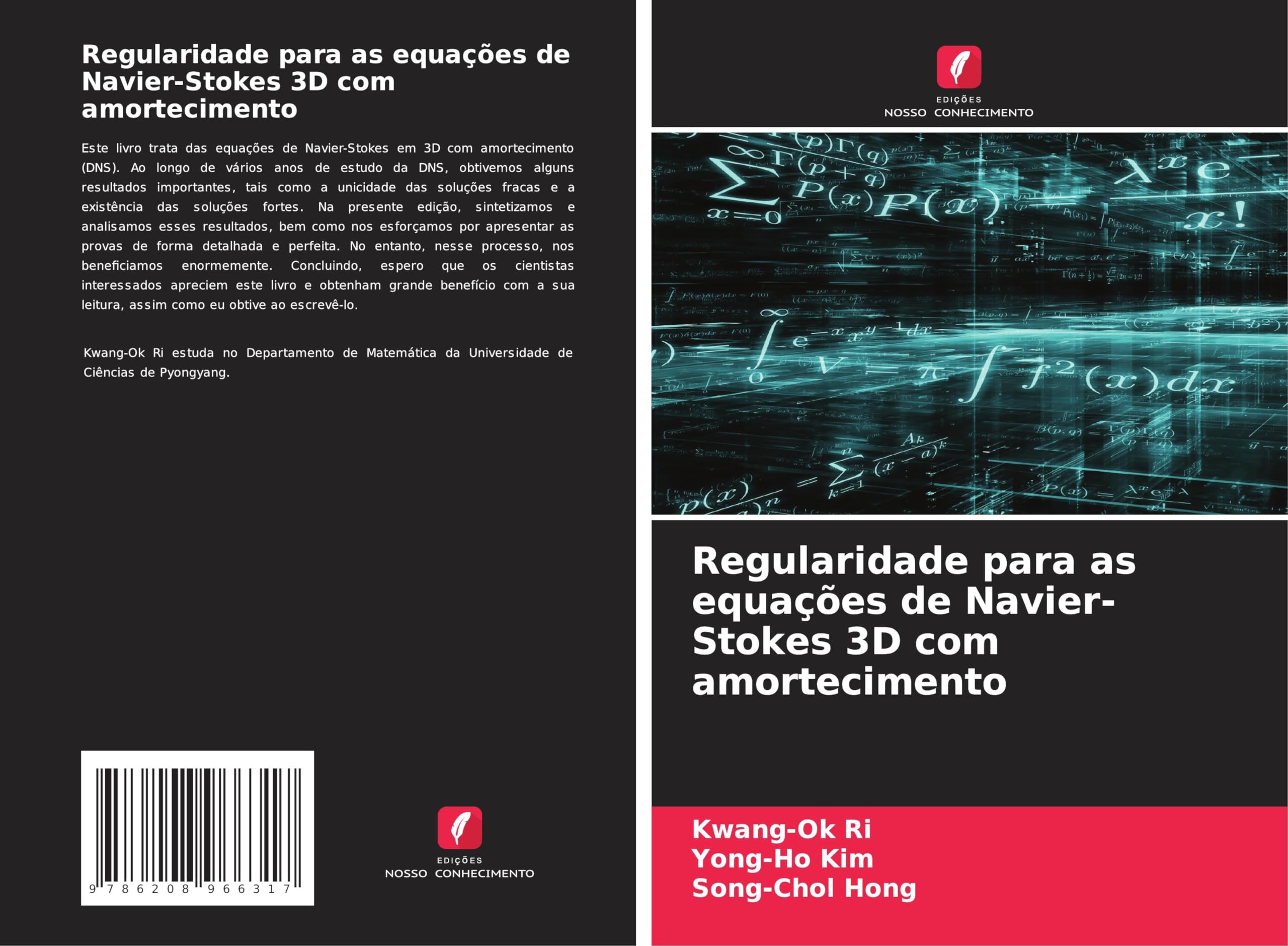 Regularidade para as equações de Navier-Stokes 3D com amortecimento Mathematics