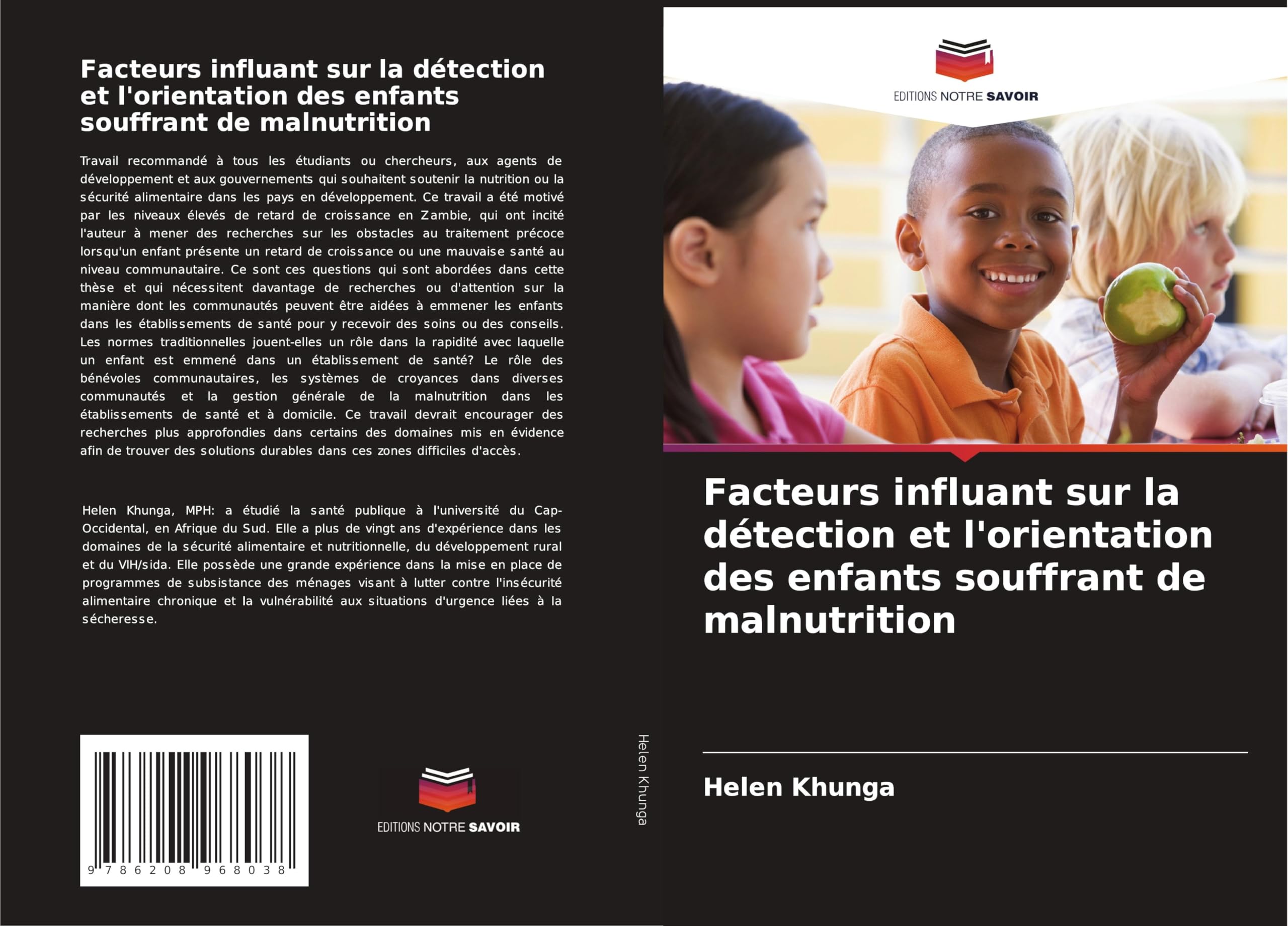 Facteurs influant sur la détection et l'orientation des enfants souffrant de malnutrition Natural Sciences