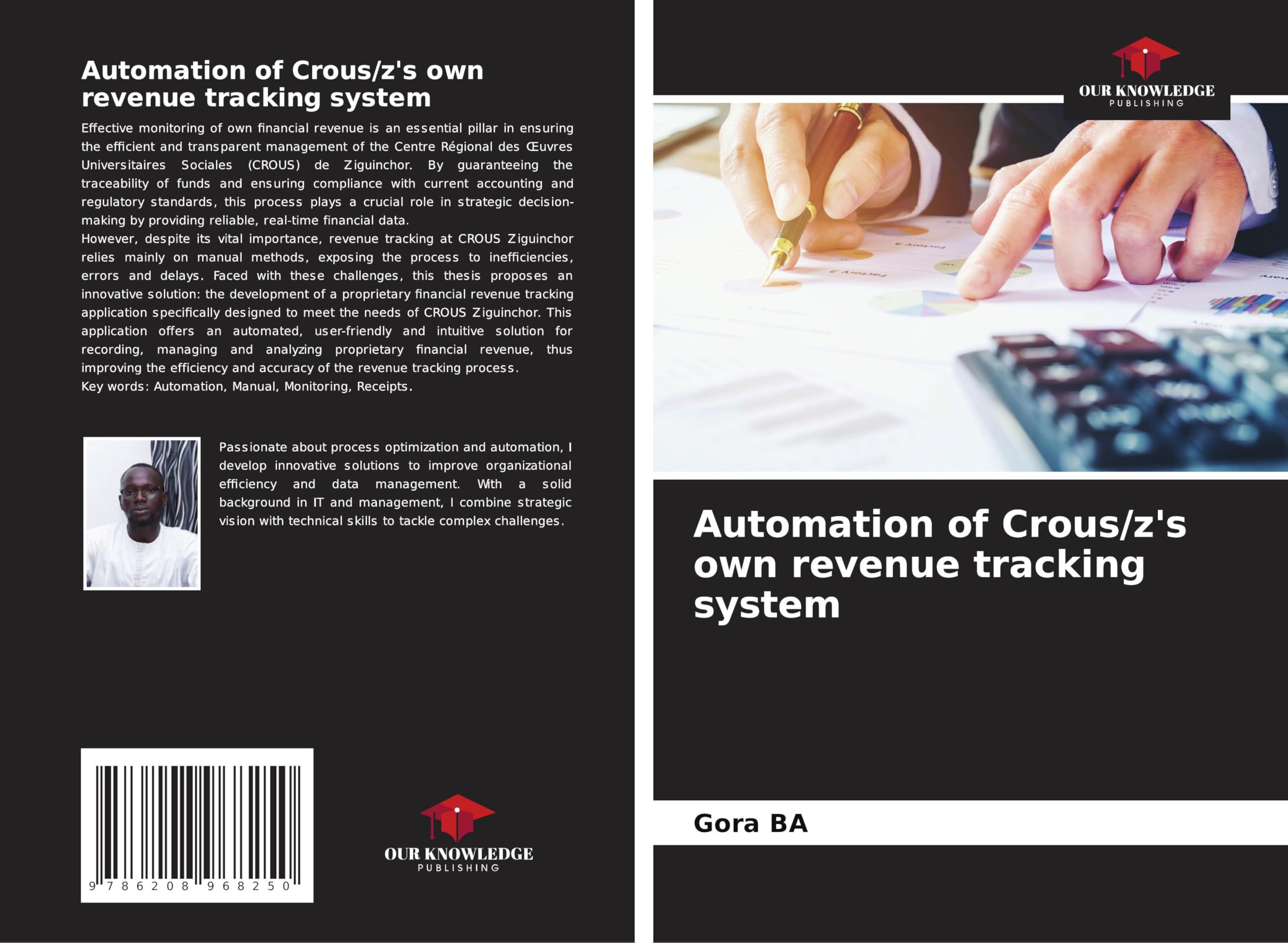 Automation of Crous/z's own revenue tracking system Computer Science
