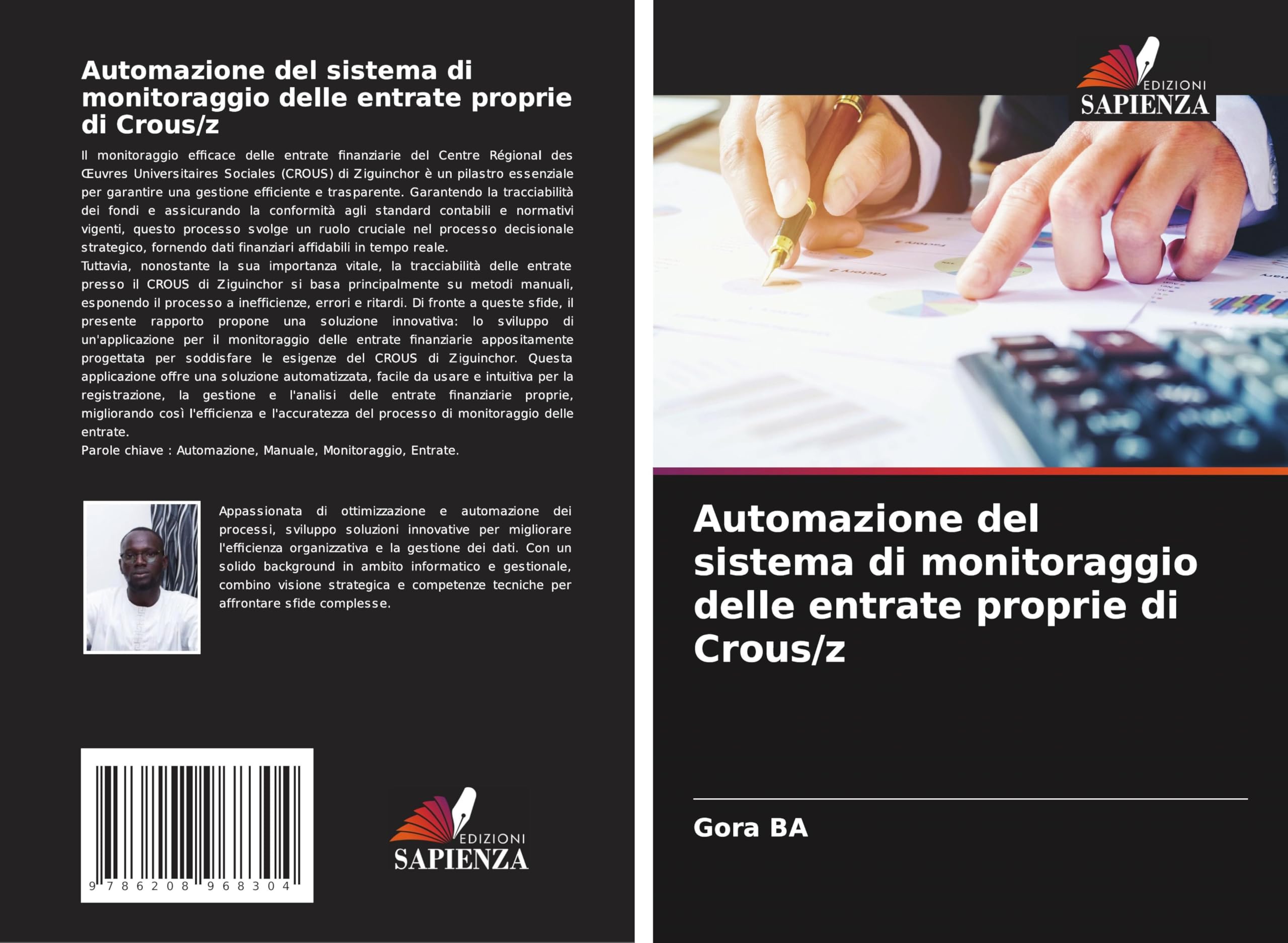 Automazione del sistema di monitoraggio delle entrate proprie di Crous/z Computer Science