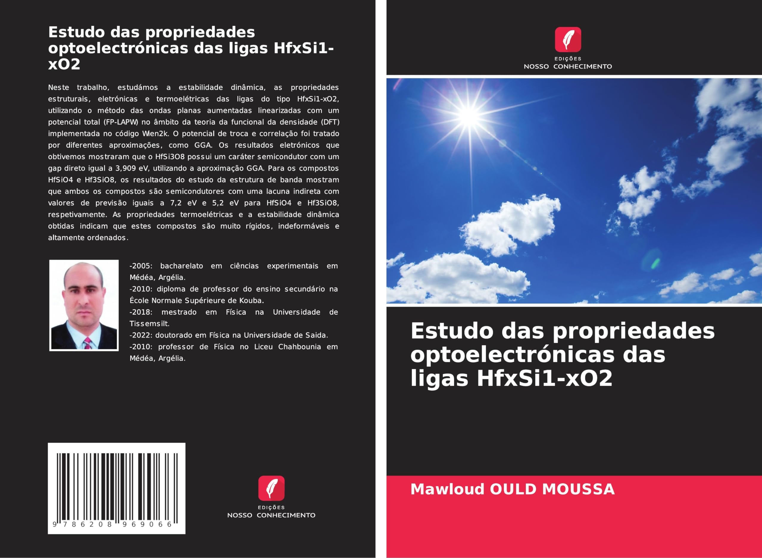 Estudo das propriedades optoelectrónicas das ligas HfxSi1-xO2 Law