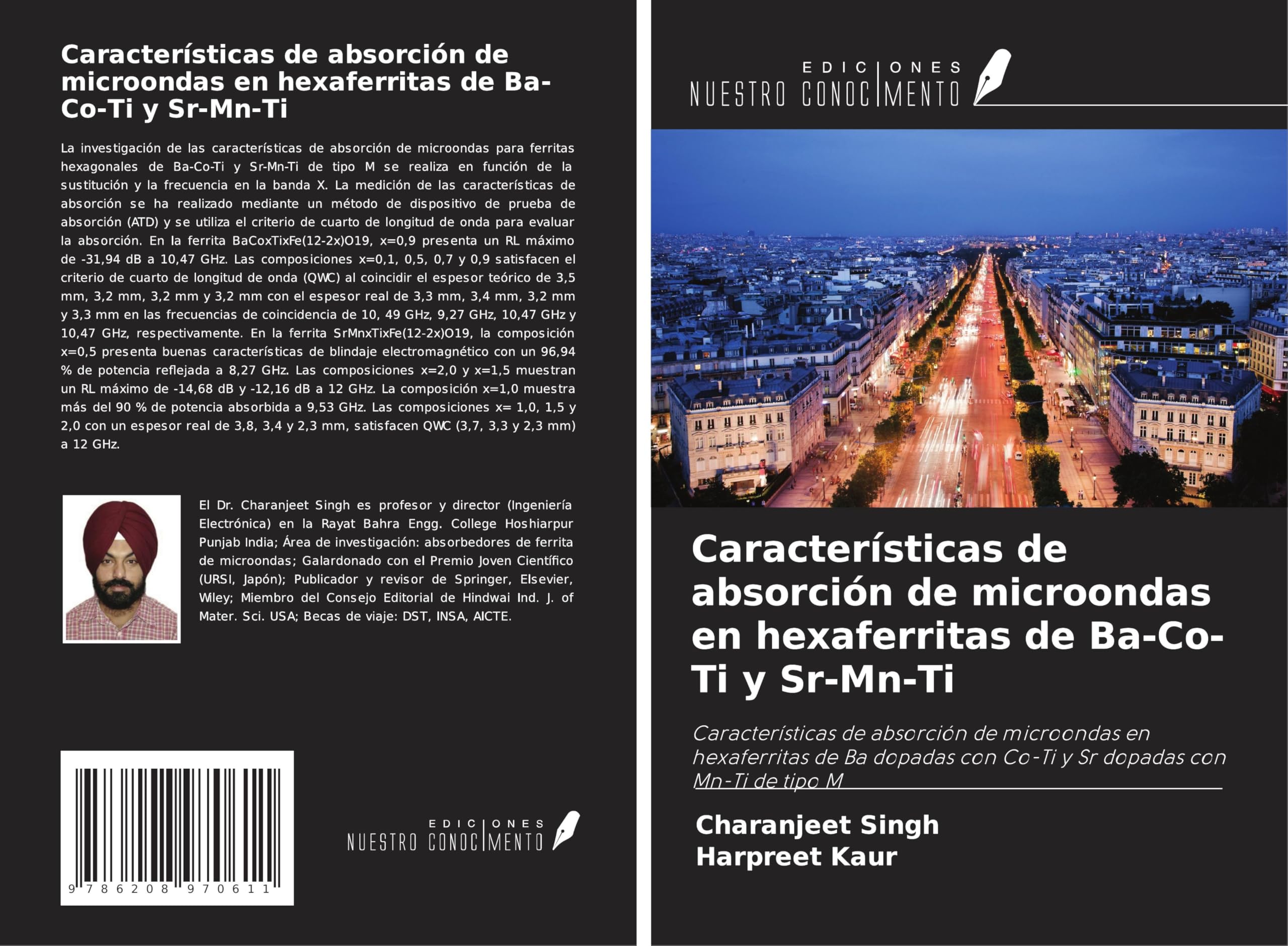 Características de absorción de microondas en hexaferritas de Ba-Co-Ti y Sr-Mn-Ti Business & Technology
