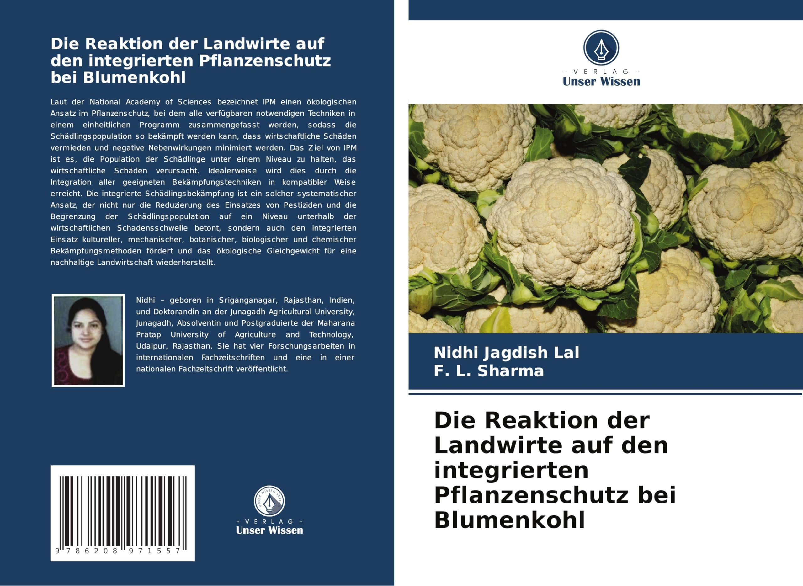 Die Reaktion der Landwirte auf den integrierten Pflanzenschutz bei Blumenkohl Natural Sciences