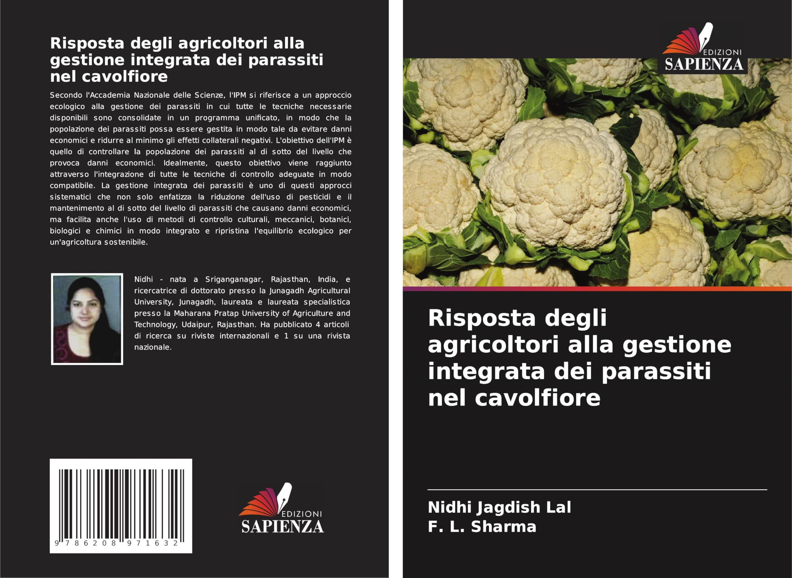 Risposta degli agricoltori alla gestione integrata dei parassiti nel cavolfiore Natural Sciences