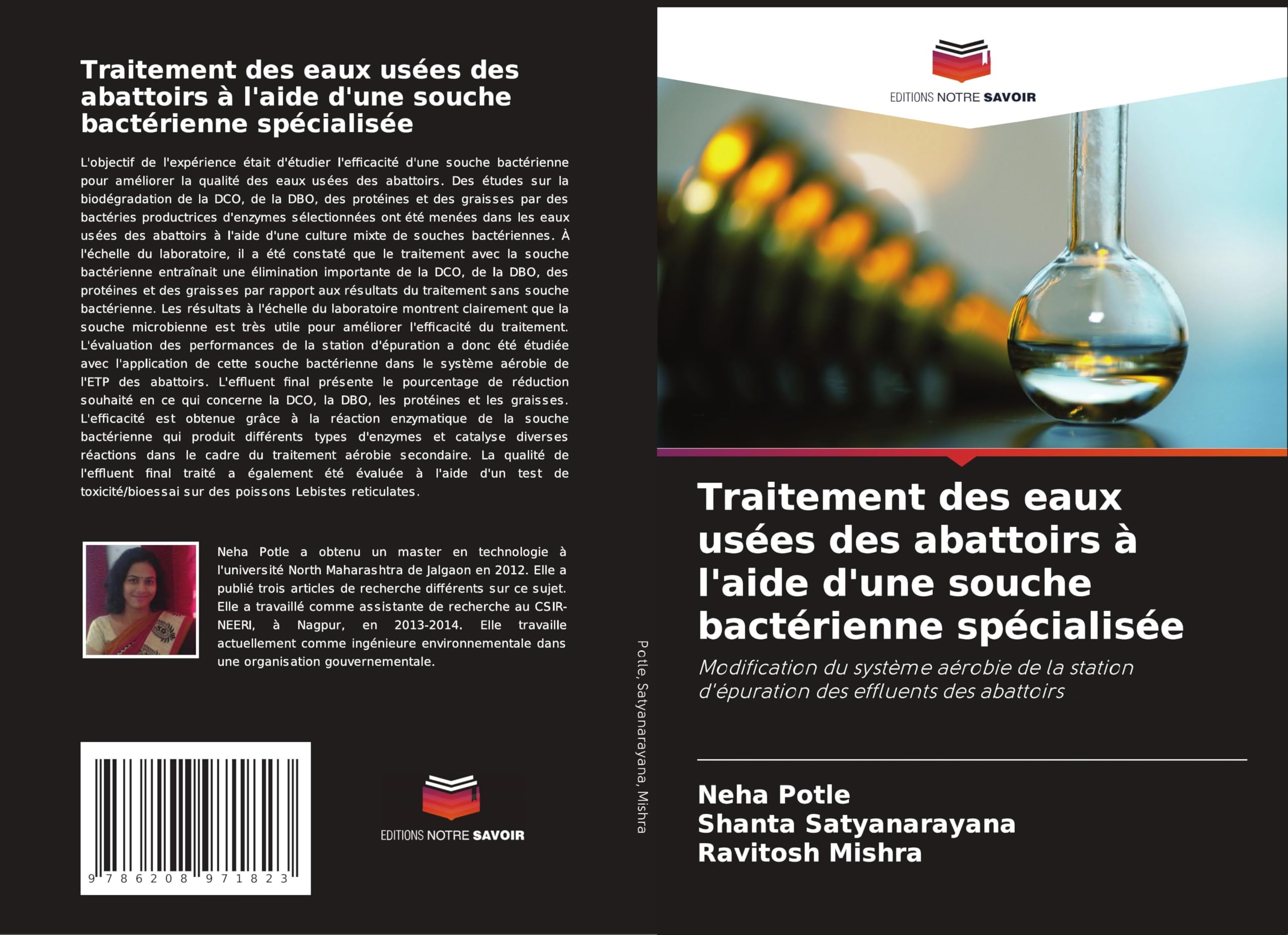 Traitement des eaux usées des abattoirs à l'aide d'une souche bactérienne spécialisée Law