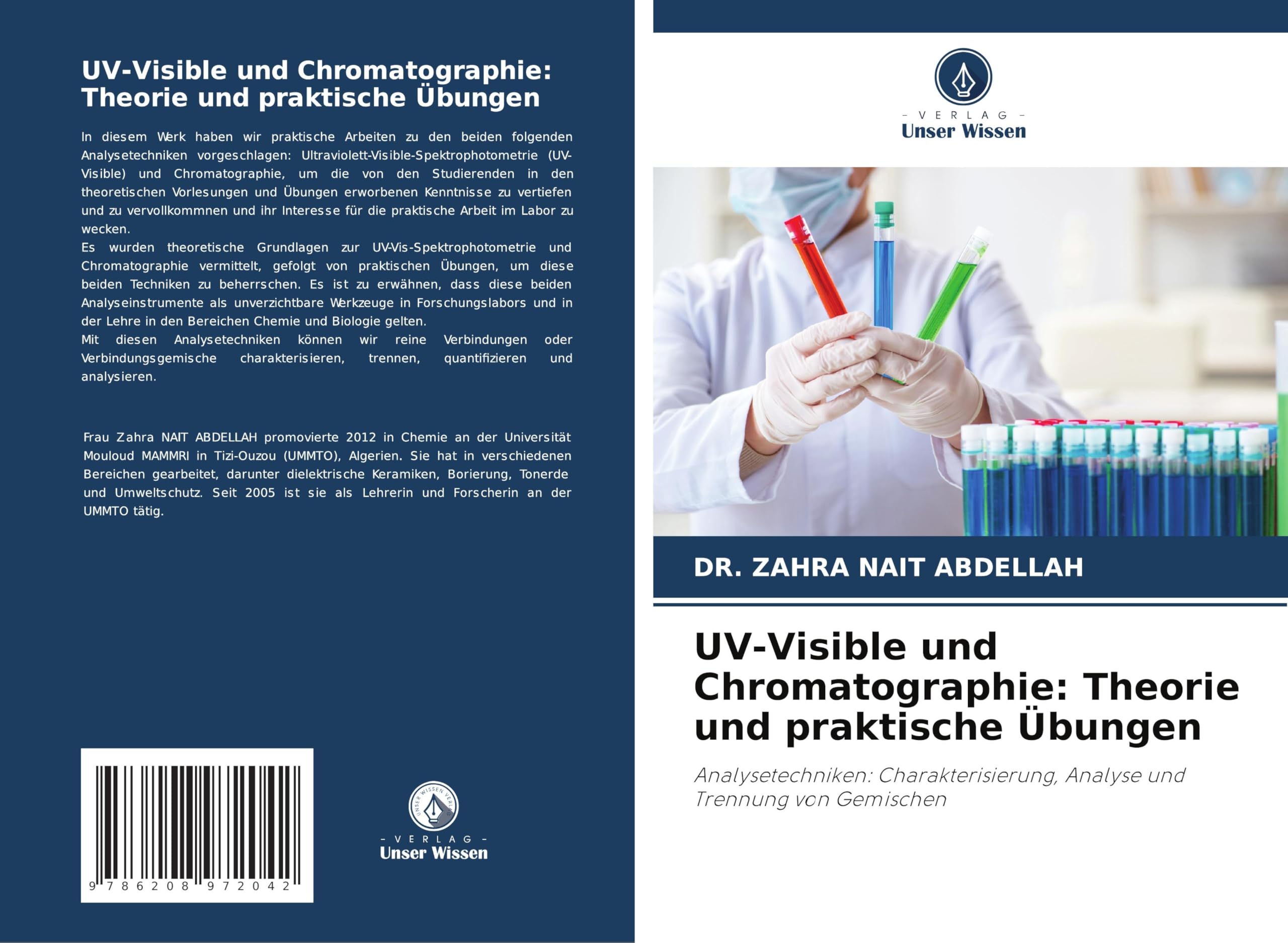 UV-Visible und Chromatographie: Theorie und praktische Übungen Natural Sciences