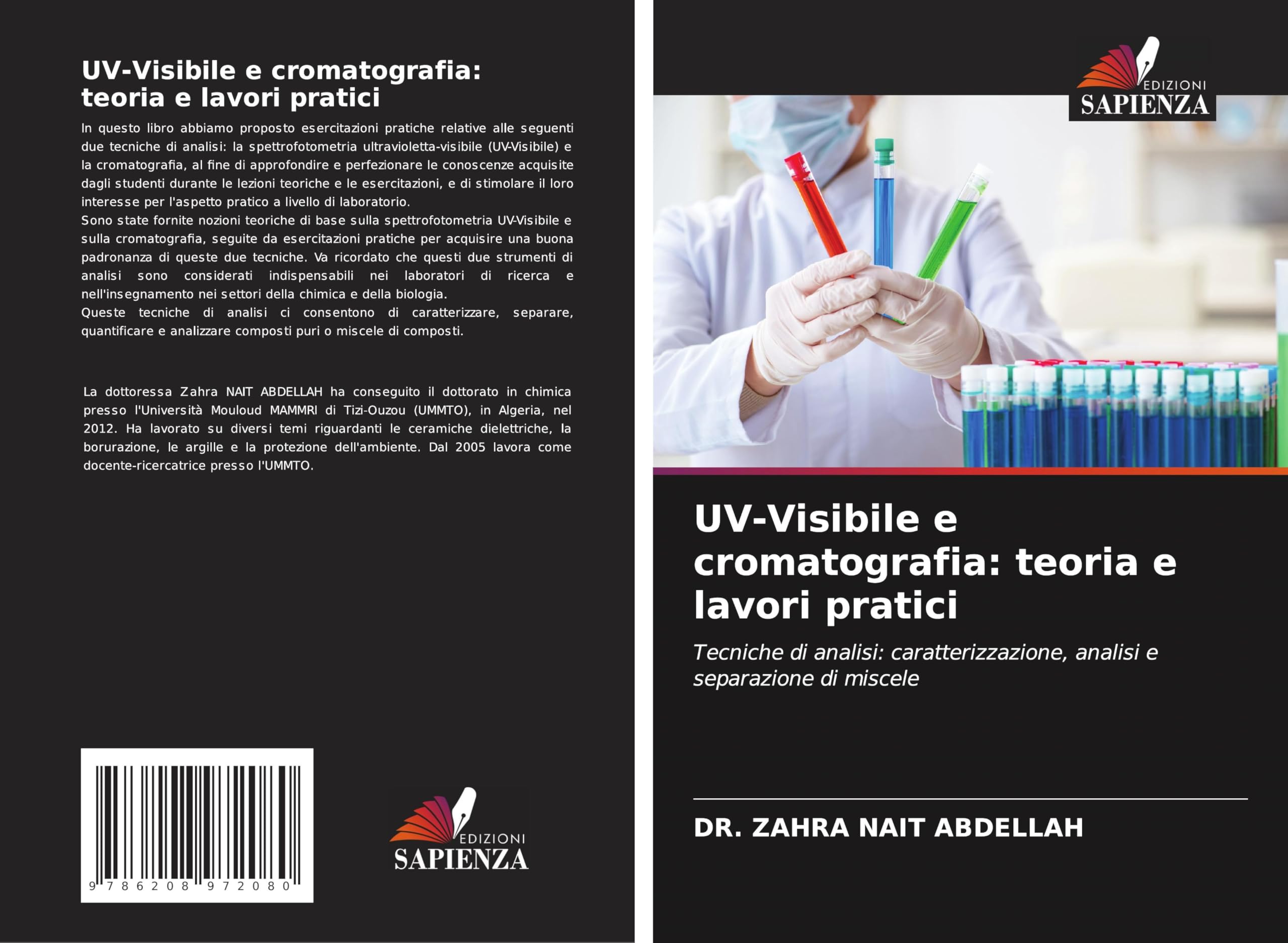 UV-Visibile e cromatografia: teoria e lavori pratici Natural Sciences