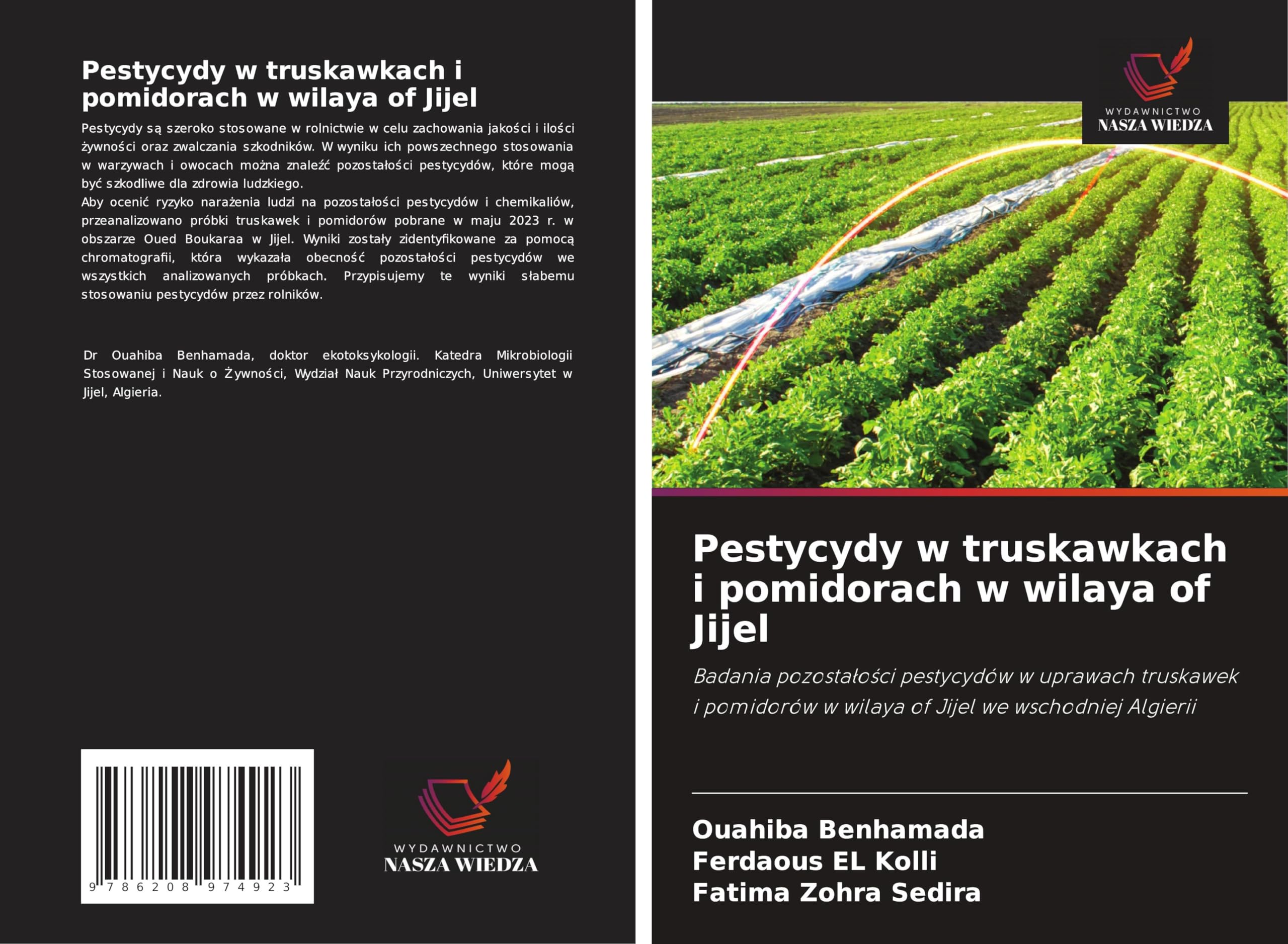 Pestycydy w truskawkach i pomidorach w wilaya of Jijel Law