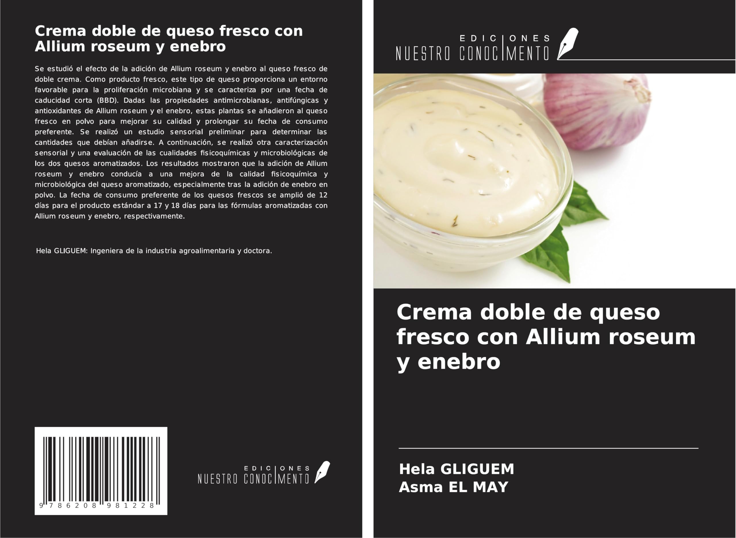 Crema doble de queso fresco con Allium roseum y enebro Business & Technology