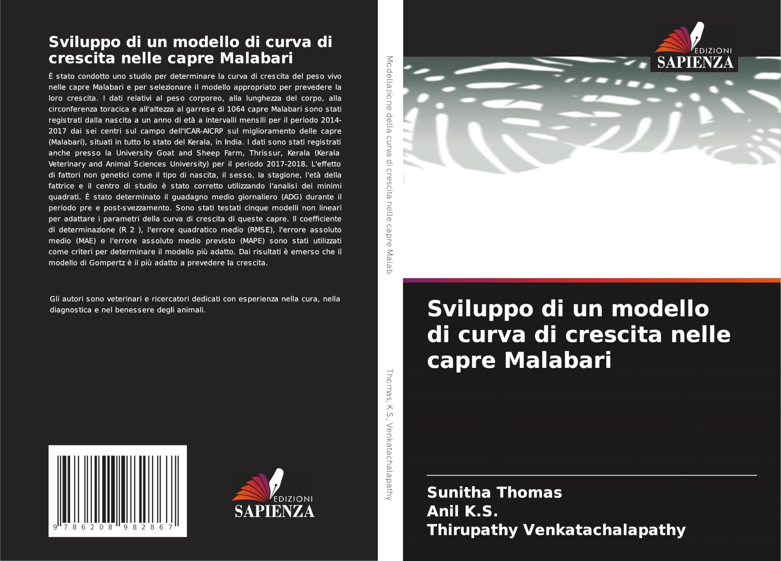 Sviluppo di un modello di curva di crescita nelle capre Malabari Medicine