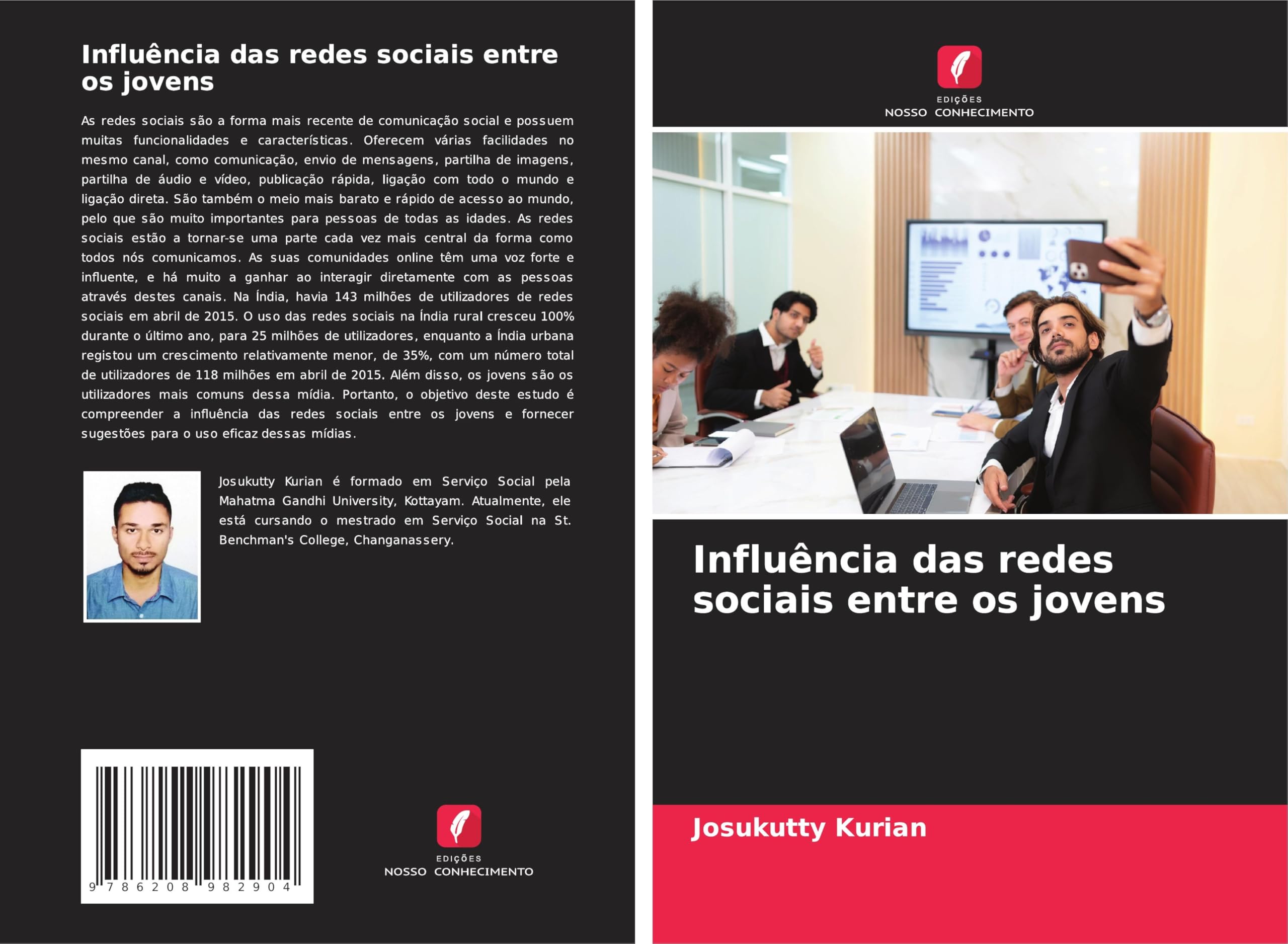 Influência das redes sociais entre os jovens Computer Science