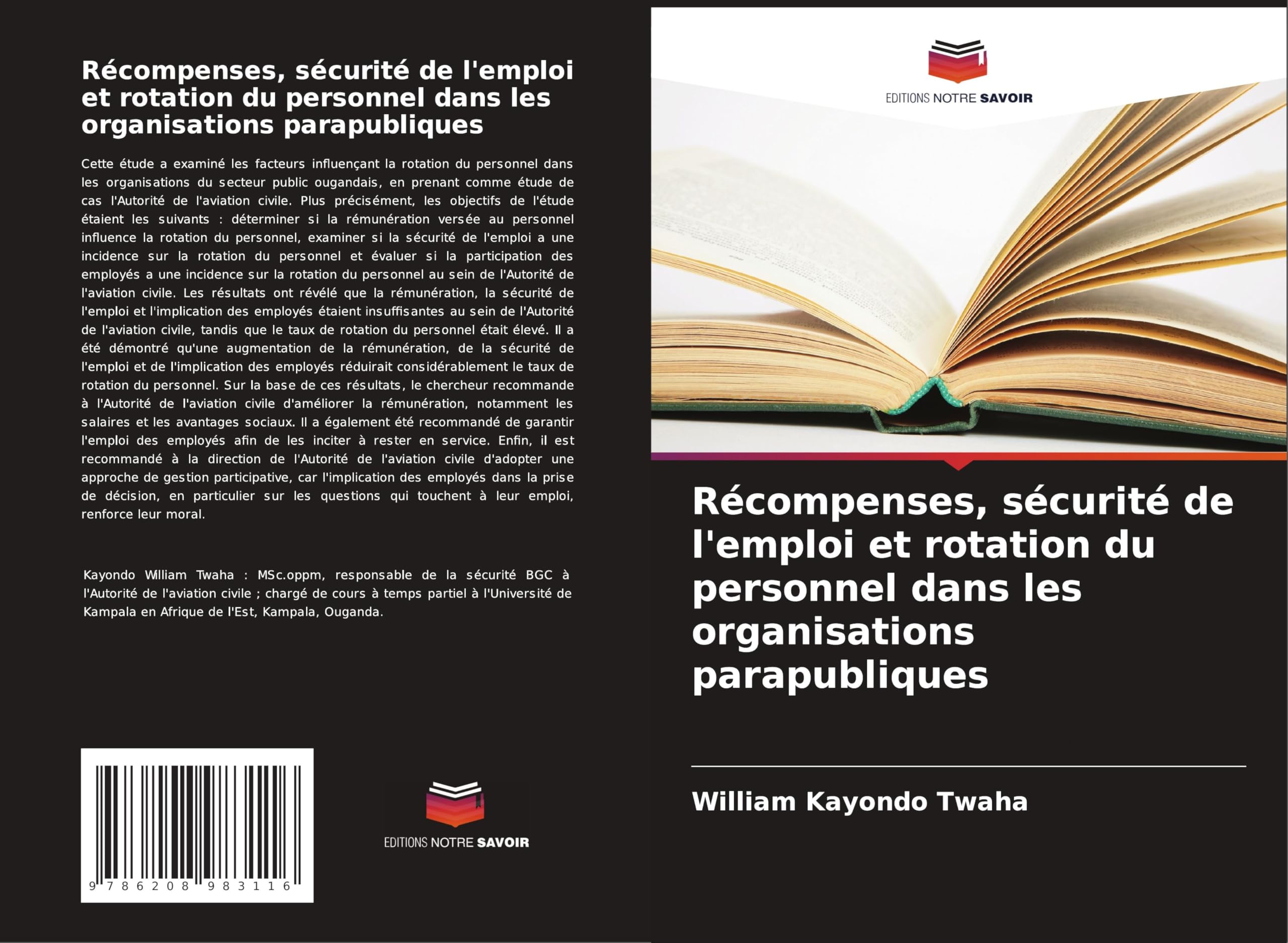 Récompenses, sécurité de l'emploi et rotation du personnel dans les organisations parapubliques Law
