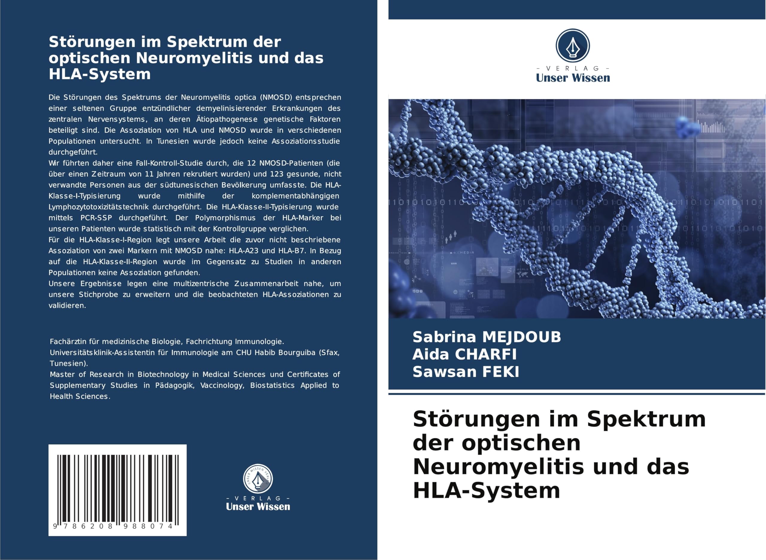 Störungen im Spektrum der optischen Neuromyelitis und das HLA-System Natural Sciences