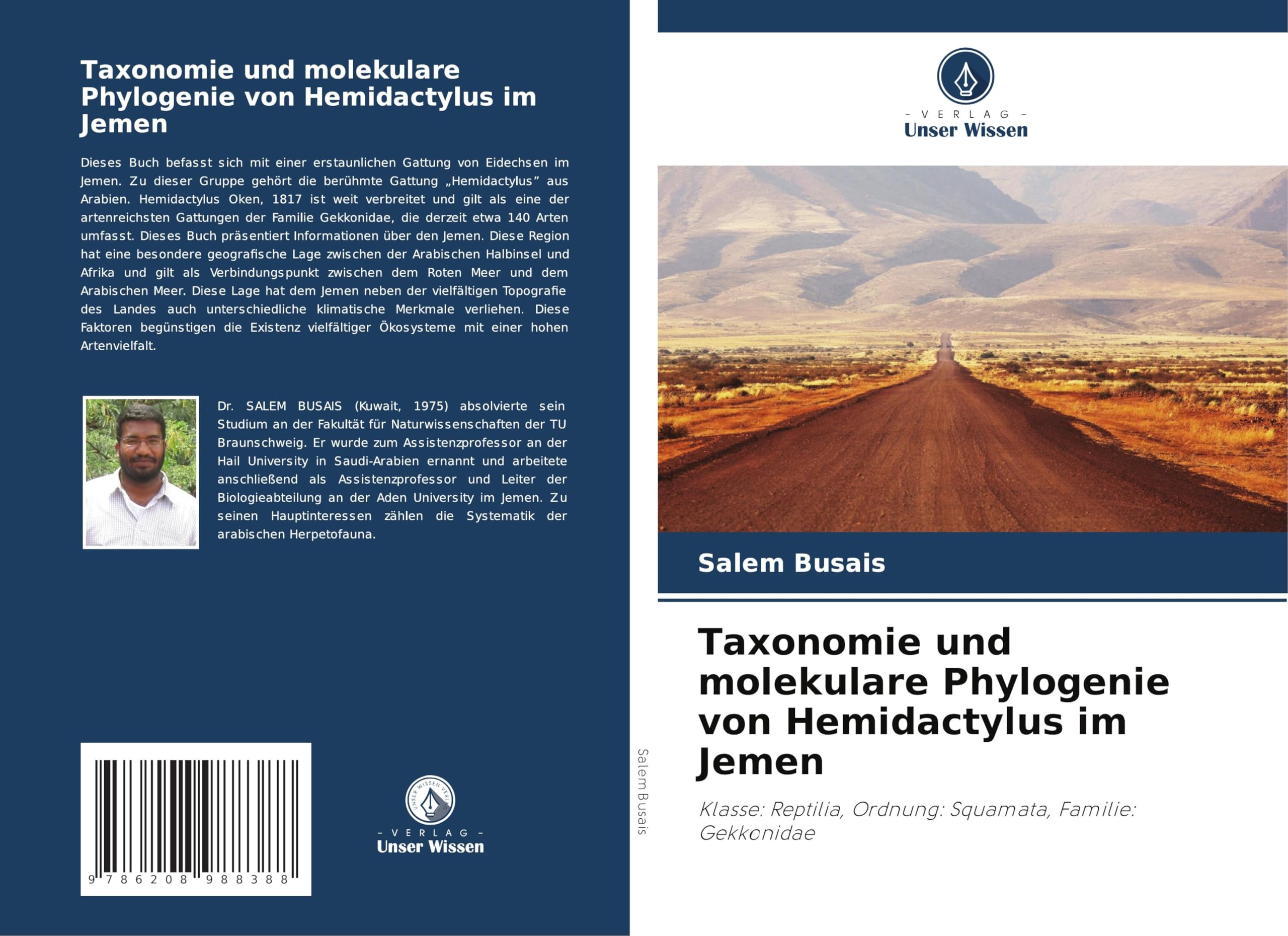 Taxonomie und molekulare Phylogenie von Hemidactylus im Jemen Natural Sciences