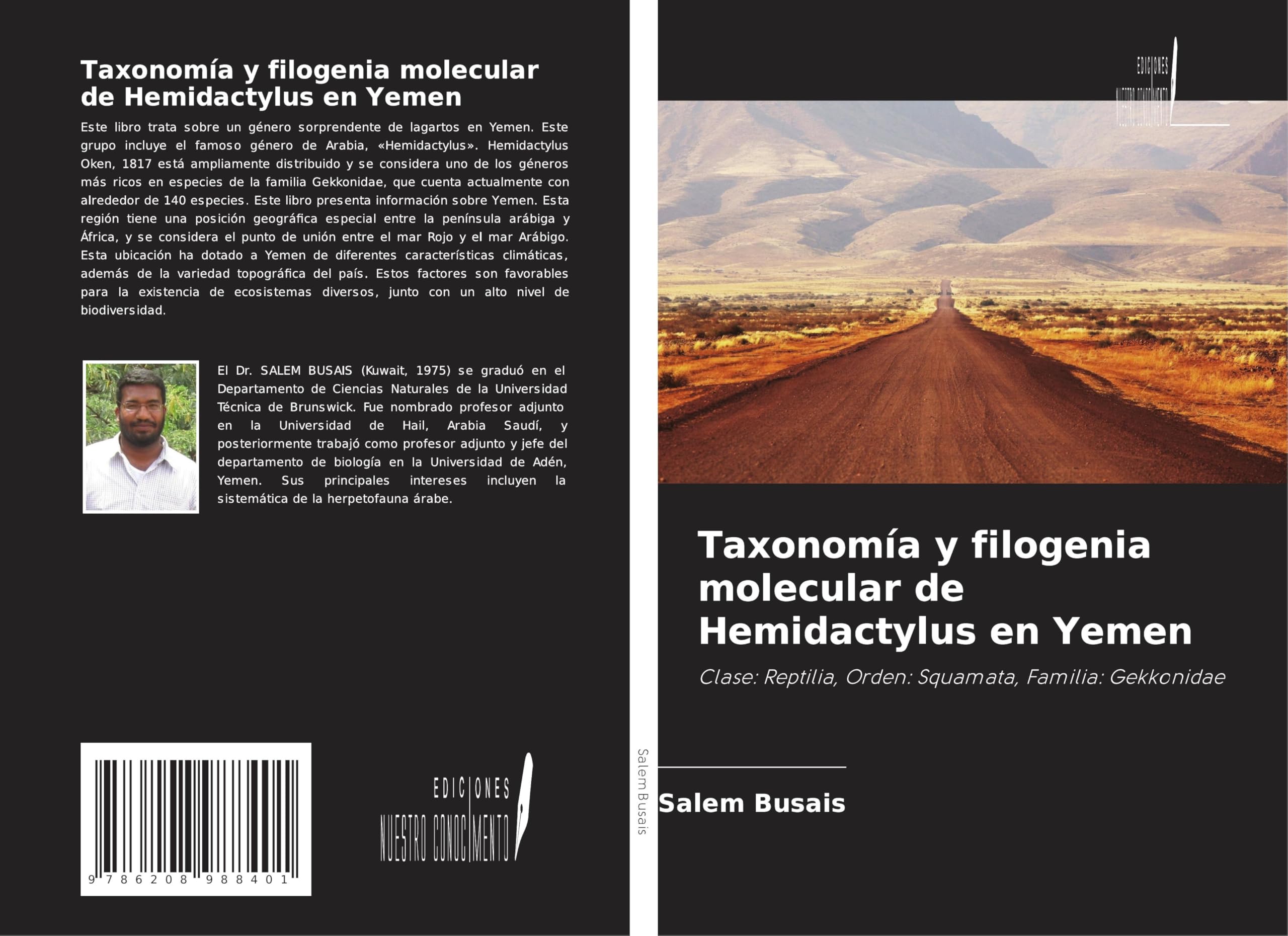 Taxonomía y filogenia molecular de Hemidactylus en Yemen Natural Sciences