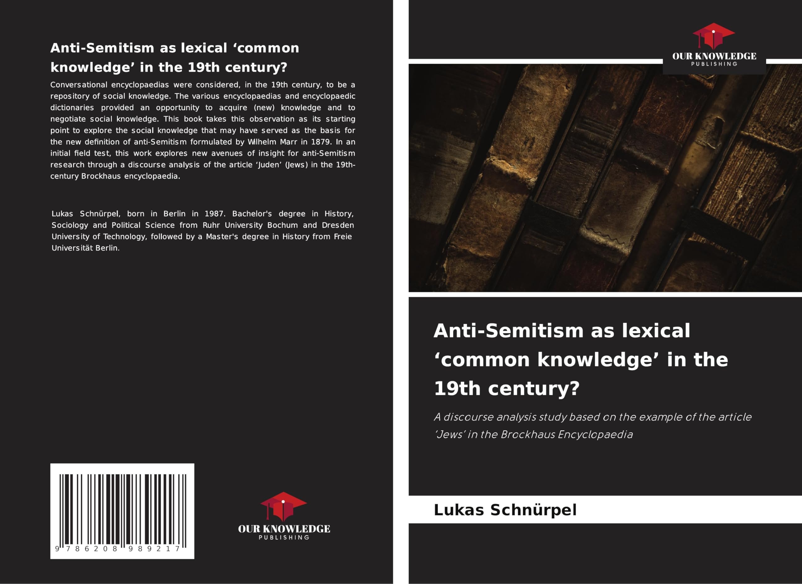 Anti-Semitism as lexical 'common knowledge' in the 19th century? Reference Books